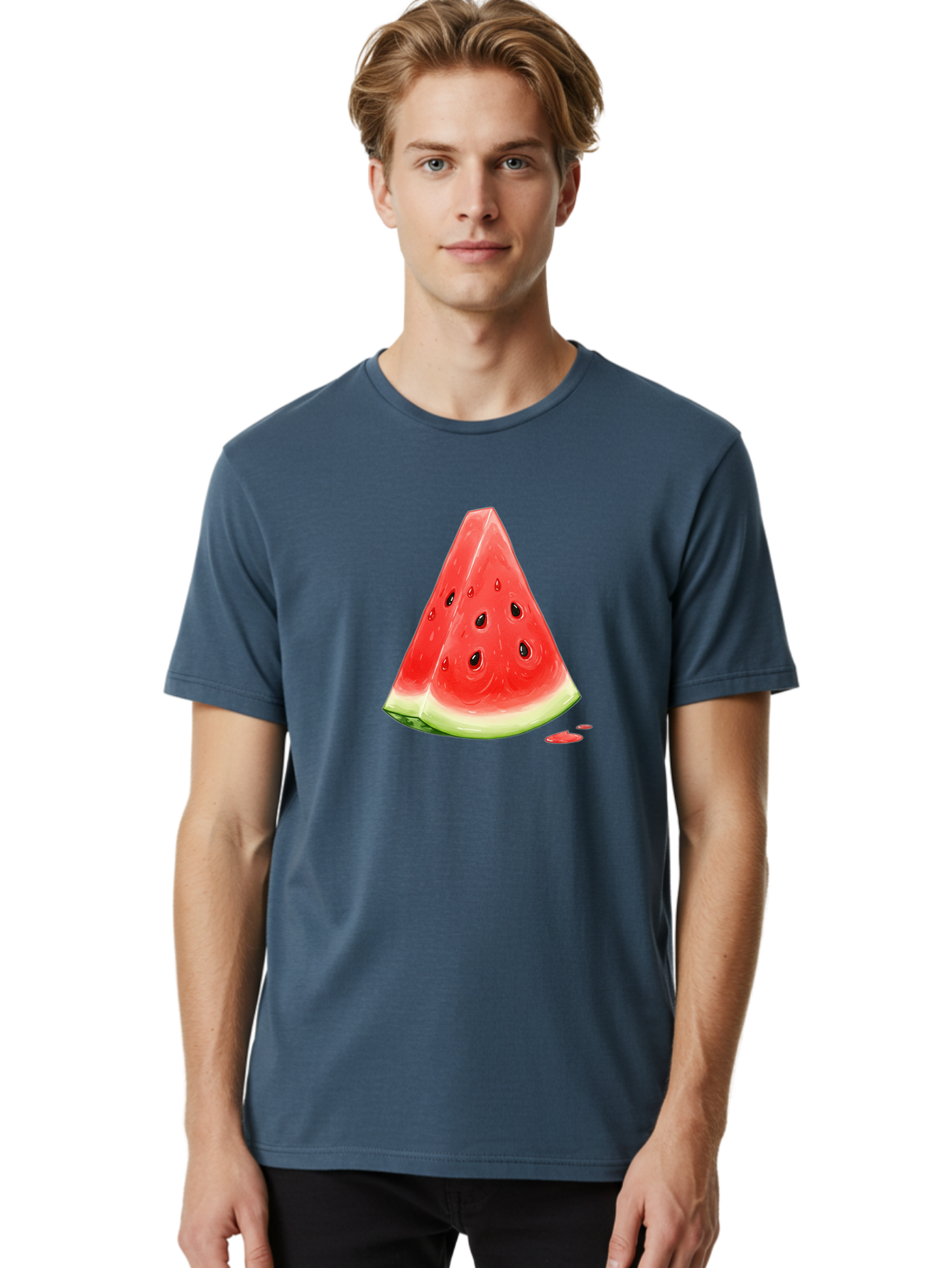Watermelon-Slice-18 Men'S Graphic Tee, 100% Cotton, Comfortable Casual Summer Wear, Machine Washable, Vintage Camera, Old Camera, Antique Camera, Black Camera, Classic Photography, Photography Equipment, Nostalgic Device, Film Camera, Baf630 12