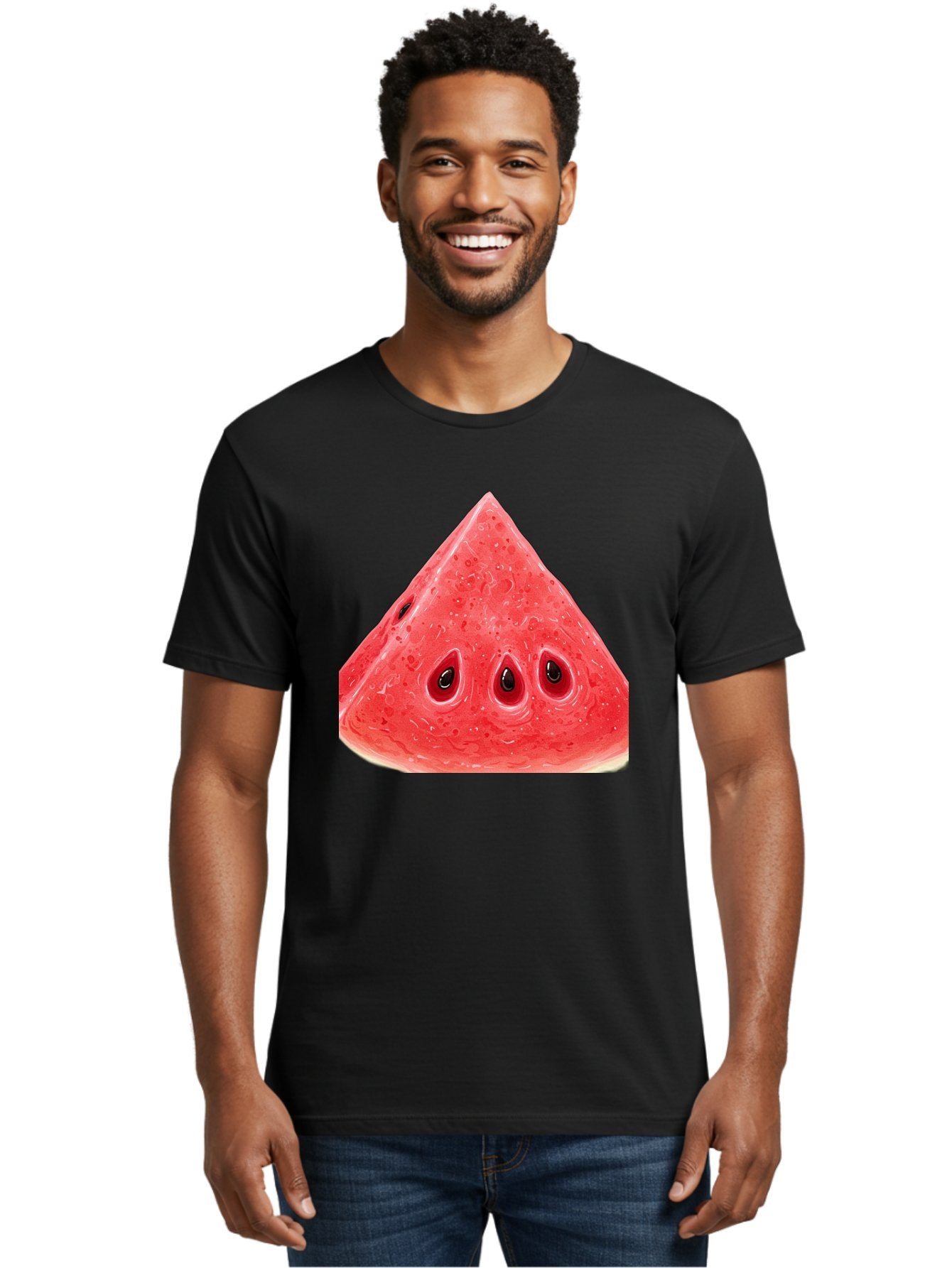 Watermelon-Slice-4 Men'S Graphic Tee, 100% Cotton, Comfortable Casual Summer Wear, Machine Washable, Vintage Camera, Old Camera, Antique Camera, Black Camera, Classic Photography, Photography Equipment, Nostalgic Device, Film Camera, Baf636 19