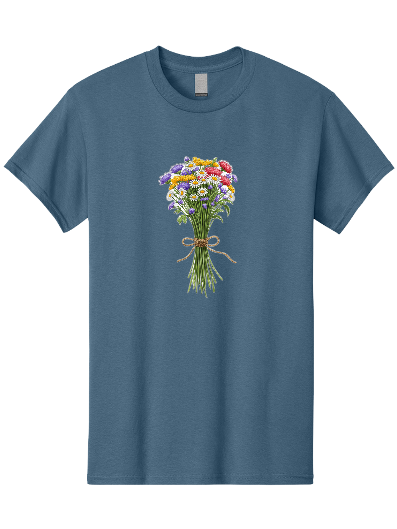 Wild-Flower-Bouquet-1 Men'S Graphic Tee, 100% Cotton, Comfortable Casual Summer Wear, Machine Washable, Vintage Camera, Old Camera, Antique Camera, Black Camera, Classic Photography, Photography Equipment, Nostalgic Device, Film Camera, Baf647 27