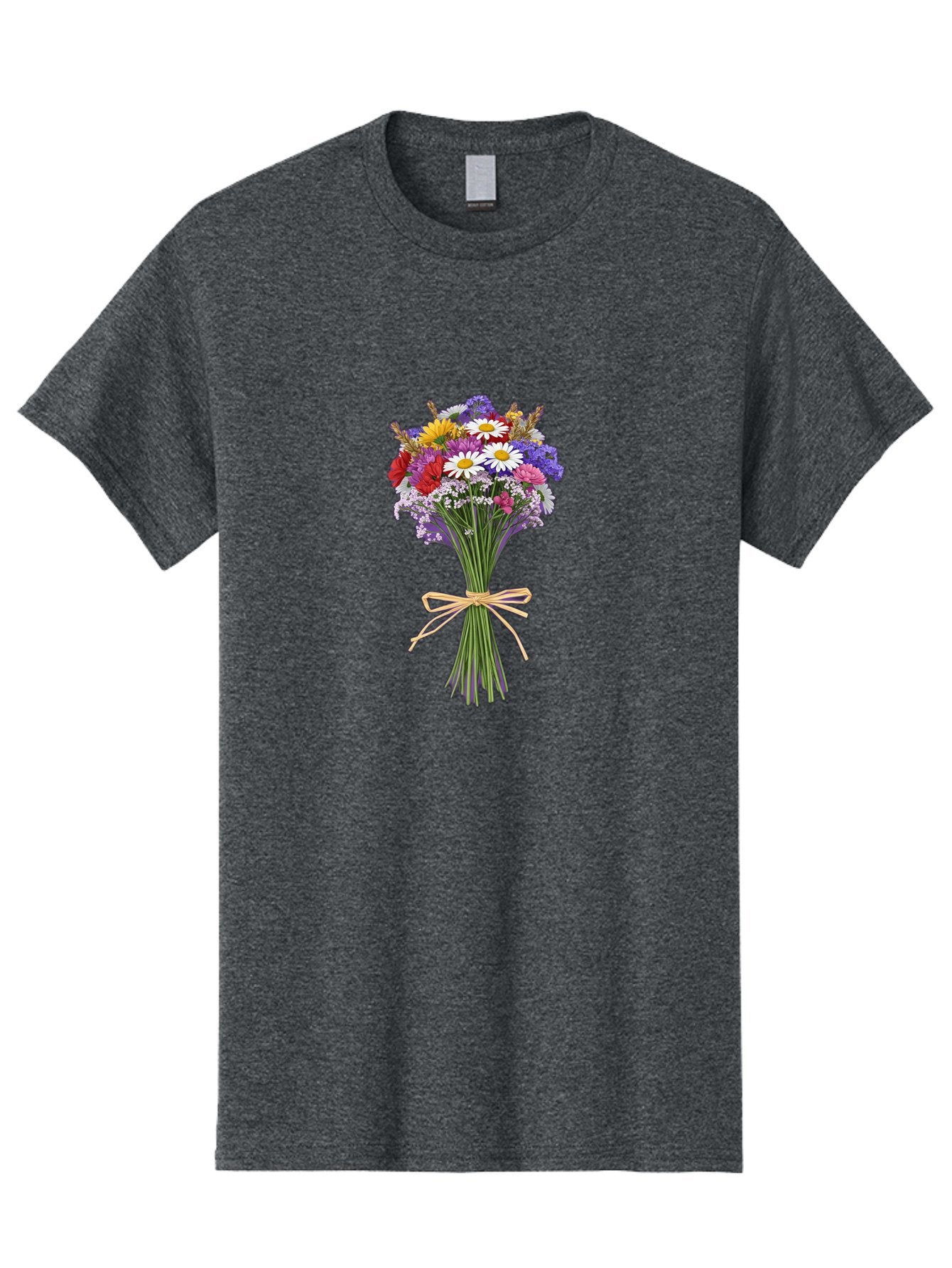 Wild-Flower-Bouquet Men'S Graphic Tee, 100% Cotton, Comfortable Casual Summer Wear, Machine Washable, Vintage Camera, Old Camera, Antique Camera, Black Camera, Classic Photography, Photography Equipment, Nostalgic Device, Film Camera, Baf648 13