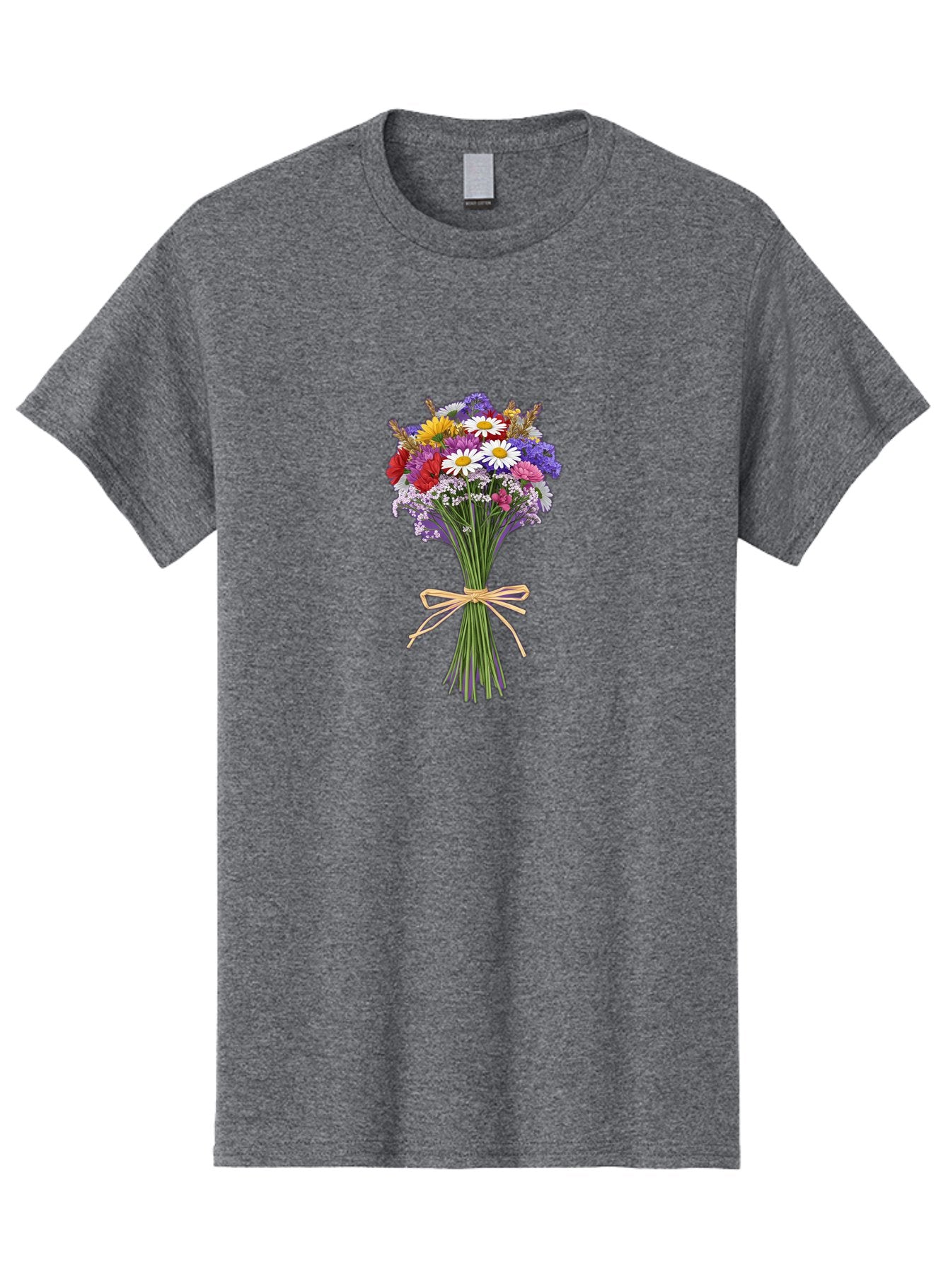 Wild-Flower-Bouquet Men'S Graphic Tee, 100% Cotton, Comfortable Casual Summer Wear, Machine Washable, Vintage Camera, Old Camera, Antique Camera, Black Camera, Classic Photography, Photography Equipment, Nostalgic Device, Film Camera, Baf648 12