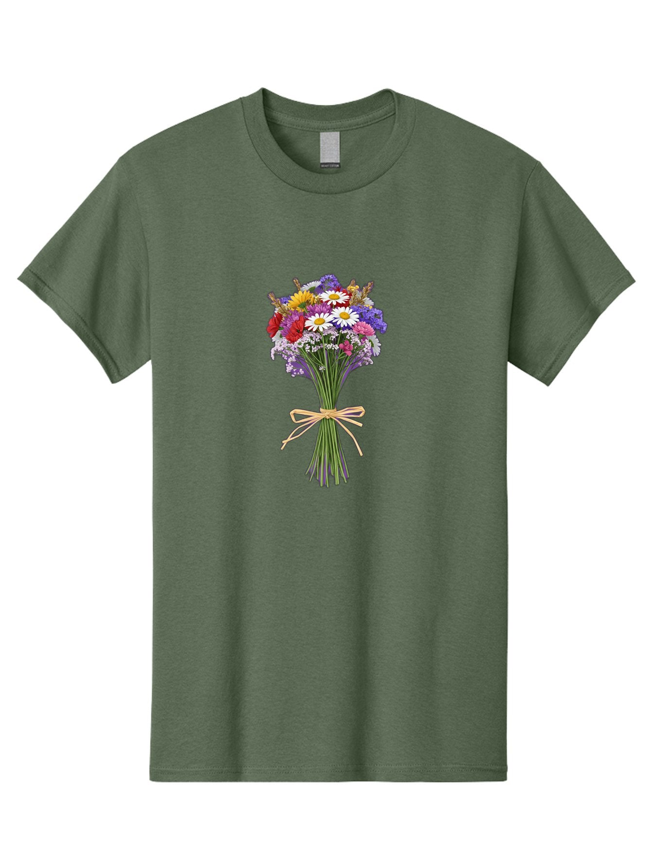 Wild-Flower-Bouquet Men'S Graphic Tee, 100% Cotton, Comfortable Casual Summer Wear, Machine Washable, Vintage Camera, Old Camera, Antique Camera, Black Camera, Classic Photography, Photography Equipment, Nostalgic Device, Film Camera, Baf648 15