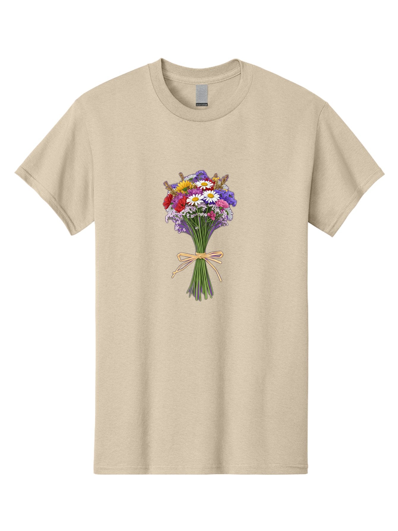 Wild-Flower-Bouquet Men'S Graphic Tee, 100% Cotton, Comfortable Casual Summer Wear, Machine Washable, Vintage Camera, Old Camera, Antique Camera, Black Camera, Classic Photography, Photography Equipment, Nostalgic Device, Film Camera, Baf648 7