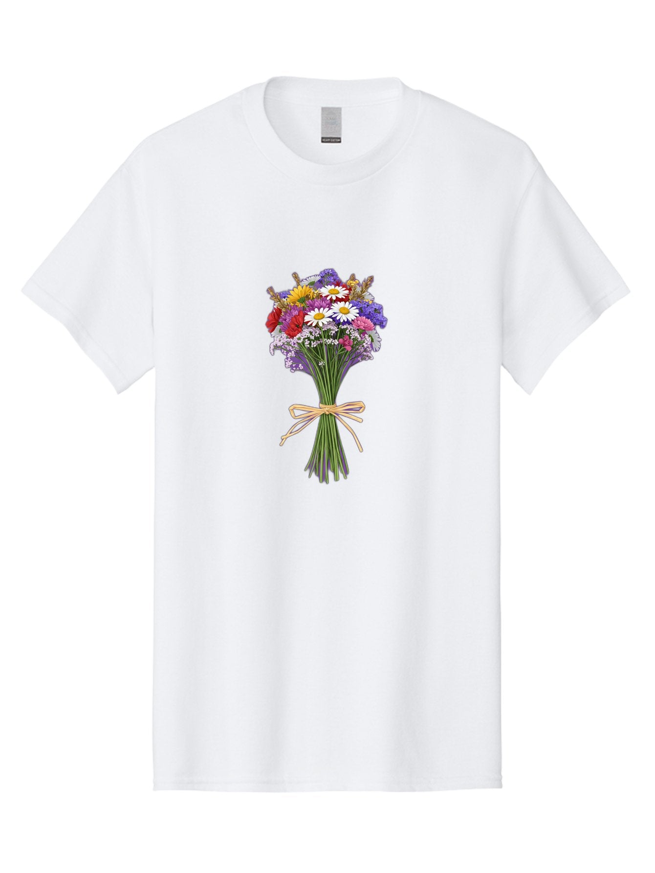 Wild-Flower-Bouquet Men'S Graphic Tee, 100% Cotton, Comfortable Casual Summer Wear, Machine Washable, Vintage Camera, Old Camera, Antique Camera, Black Camera, Classic Photography, Photography Equipment, Nostalgic Device, Film Camera, Baf648 3