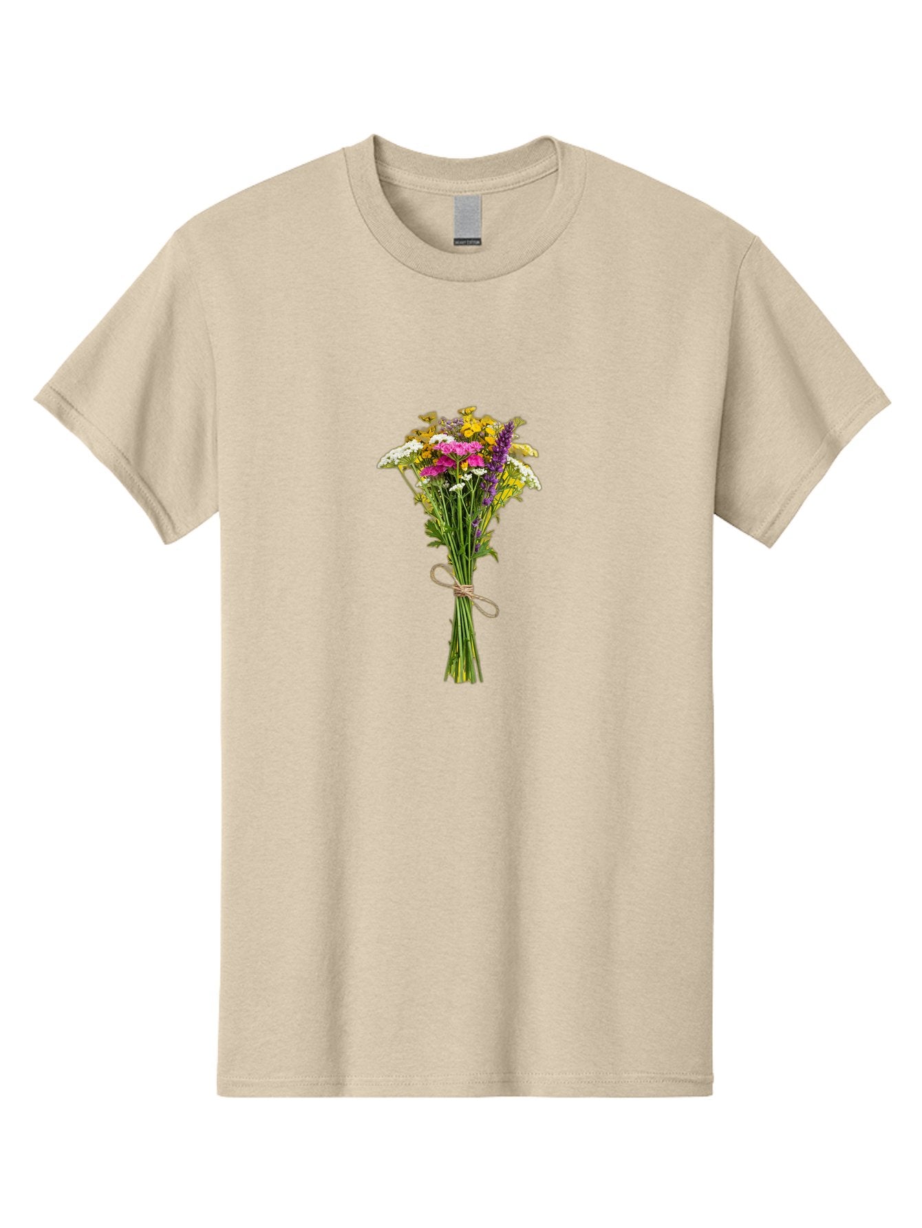 Wildflower-Bouquet-10 Men'S Graphic Tee, 100% Cotton, Comfortable Casual Summer Wear, Machine Washable, Vintage Camera, Old Camera, Antique Camera, Black Camera, Classic Photography, Photography Equipment, Nostalgic Device, Film Camera, Baf650 3