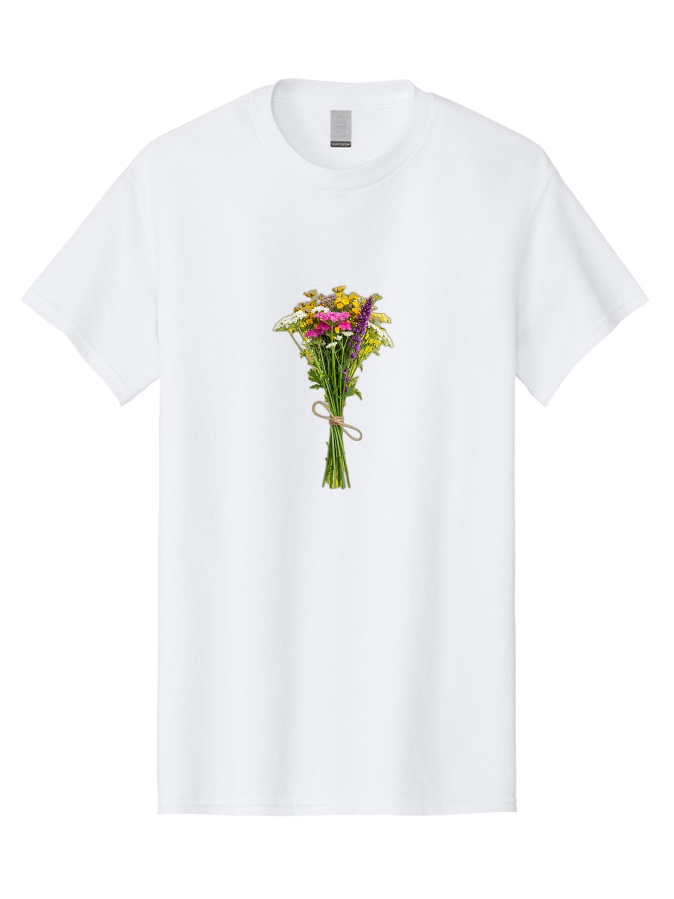 Wildflower-Bouquet-10 Men'S Graphic Tee, 100% Cotton, Comfortable Casual Summer Wear, Machine Washable, Vintage Camera, Old Camera, Antique Camera, Black Camera, Classic Photography, Photography Equipment, Nostalgic Device, Film Camera, Baf650 13