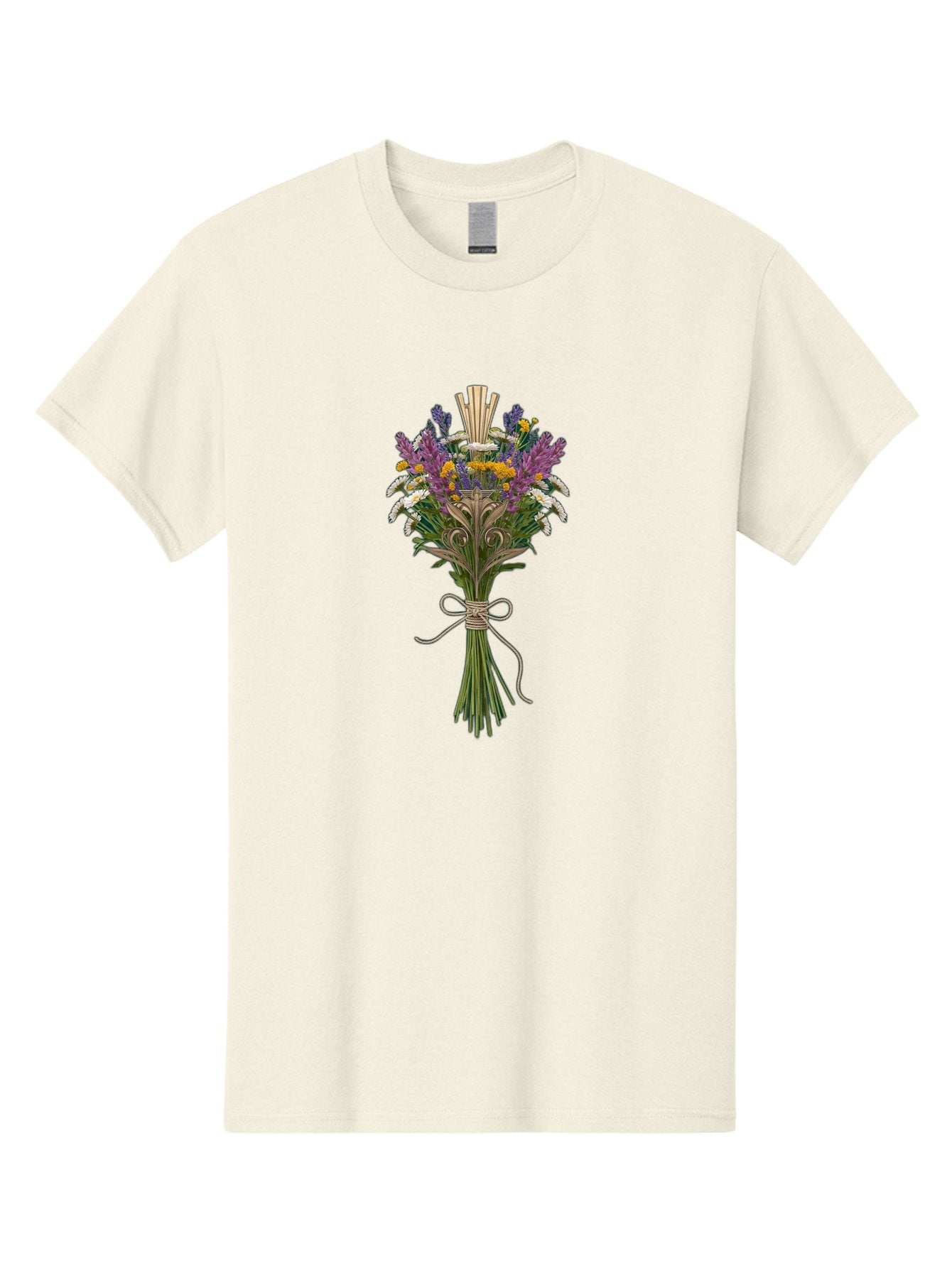 Wildflower-Bouquet-11 Men'S Graphic Tee, 100% Cotton, Comfortable Casual Summer Wear, Machine Washable, Vintage Camera, Old Camera, Antique Camera, Black Camera, Classic Photography, Photography Equipment, Nostalgic Device, Film Camera, Baf651 10