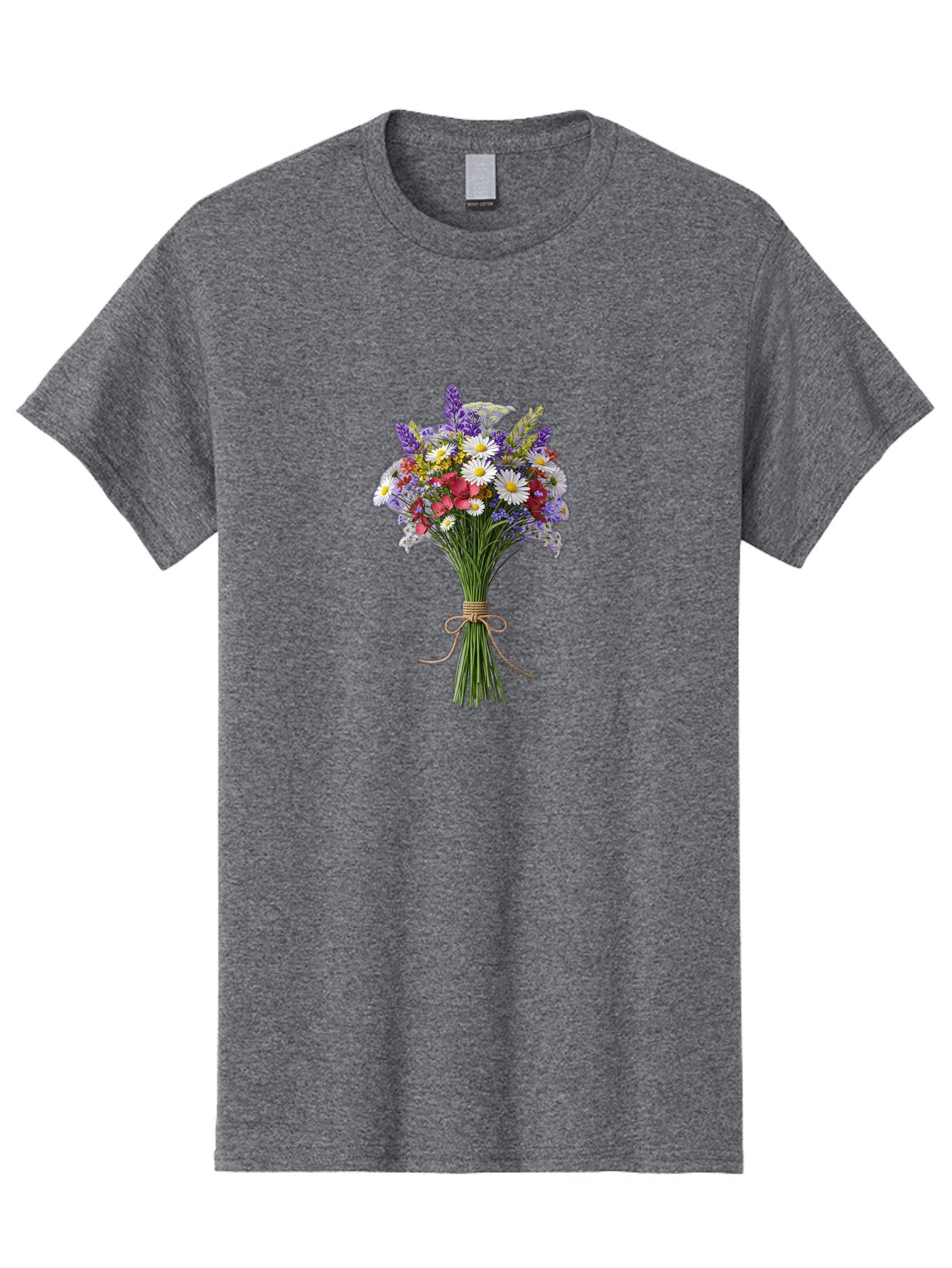 Wildflower-Bouquet-12 Men'S Graphic Tee, 100% Cotton, Comfortable Casual Summer Wear, Machine Washable, Vintage Camera, Old Camera, Antique Camera, Black Camera, Classic Photography, Photography Equipment, Nostalgic Device, Film Camera, Baf652 9