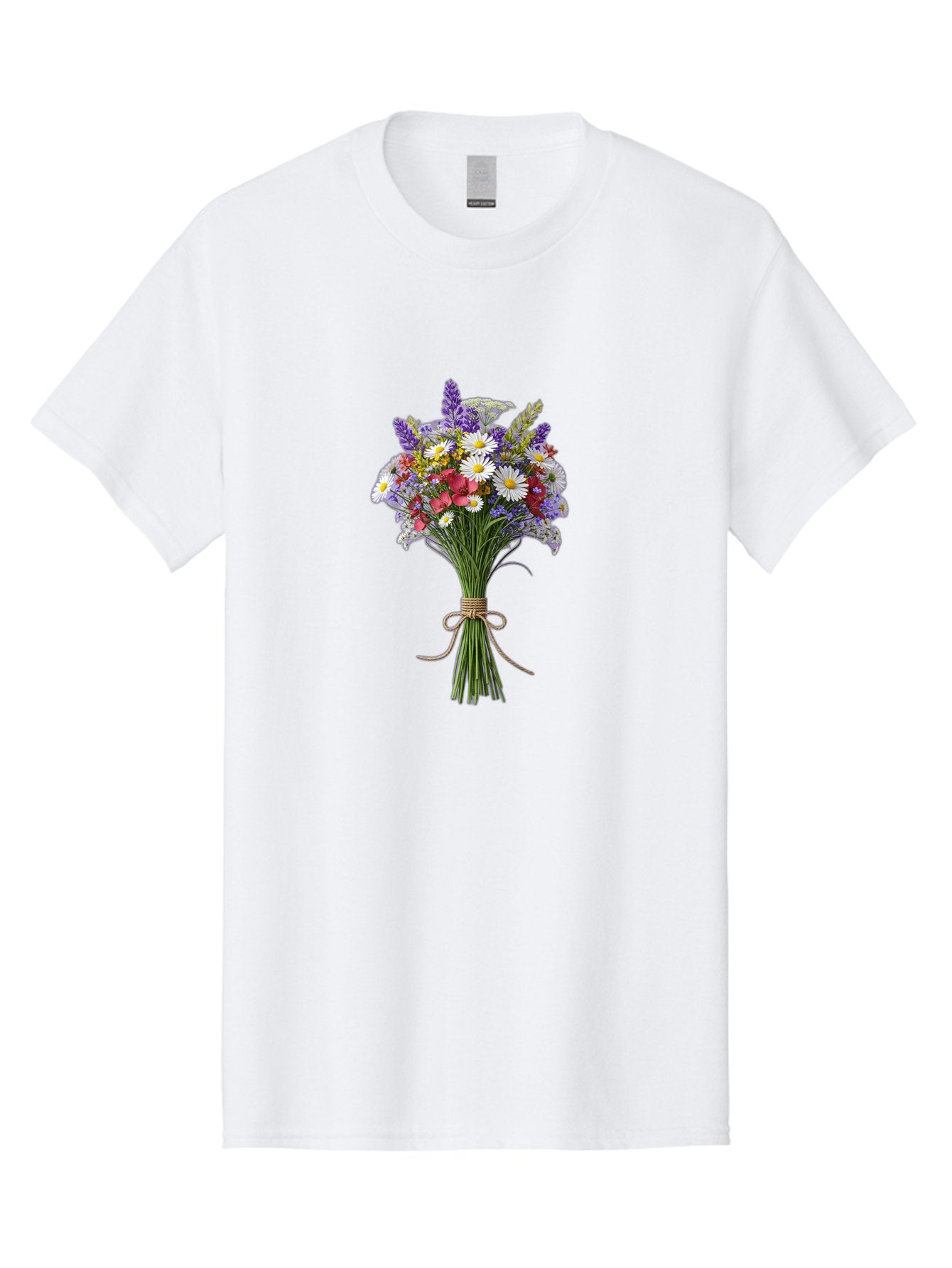 Wildflower-Bouquet-12 Men'S Graphic Tee, 100% Cotton, Comfortable Casual Summer Wear, Machine Washable, Vintage Camera, Old Camera, Antique Camera, Black Camera, Classic Photography, Photography Equipment, Nostalgic Device, Film Camera, Baf652 8