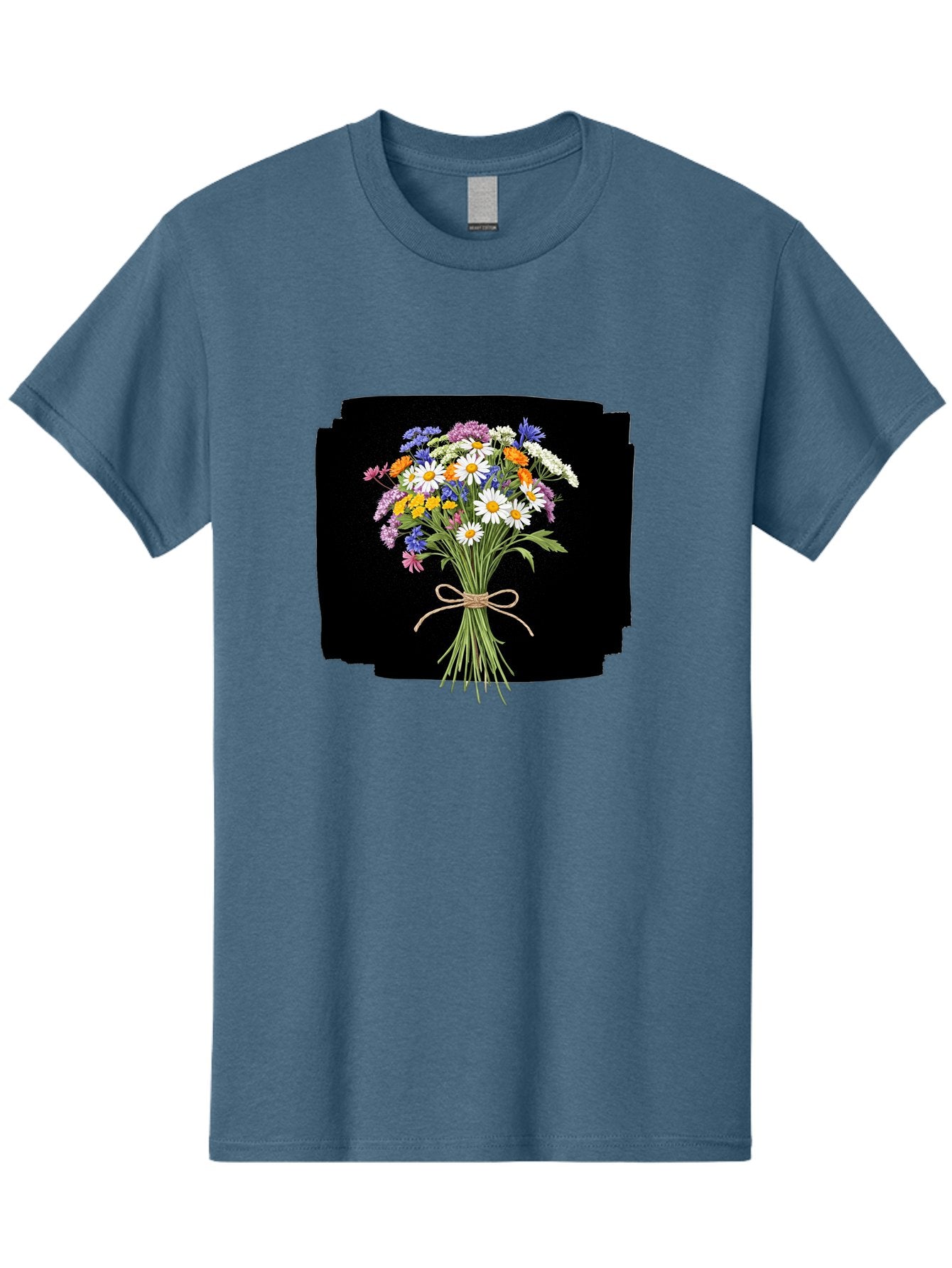 Wildflower-Bouquet-13 Men'S Graphic Tee, 100% Cotton, Comfortable Casual Summer Wear, Machine Washable, Vintage Camera, Old Camera, Antique Camera, Black Camera, Classic Photography, Photography Equipment, Nostalgic Device, Film Camera, Baf653 11