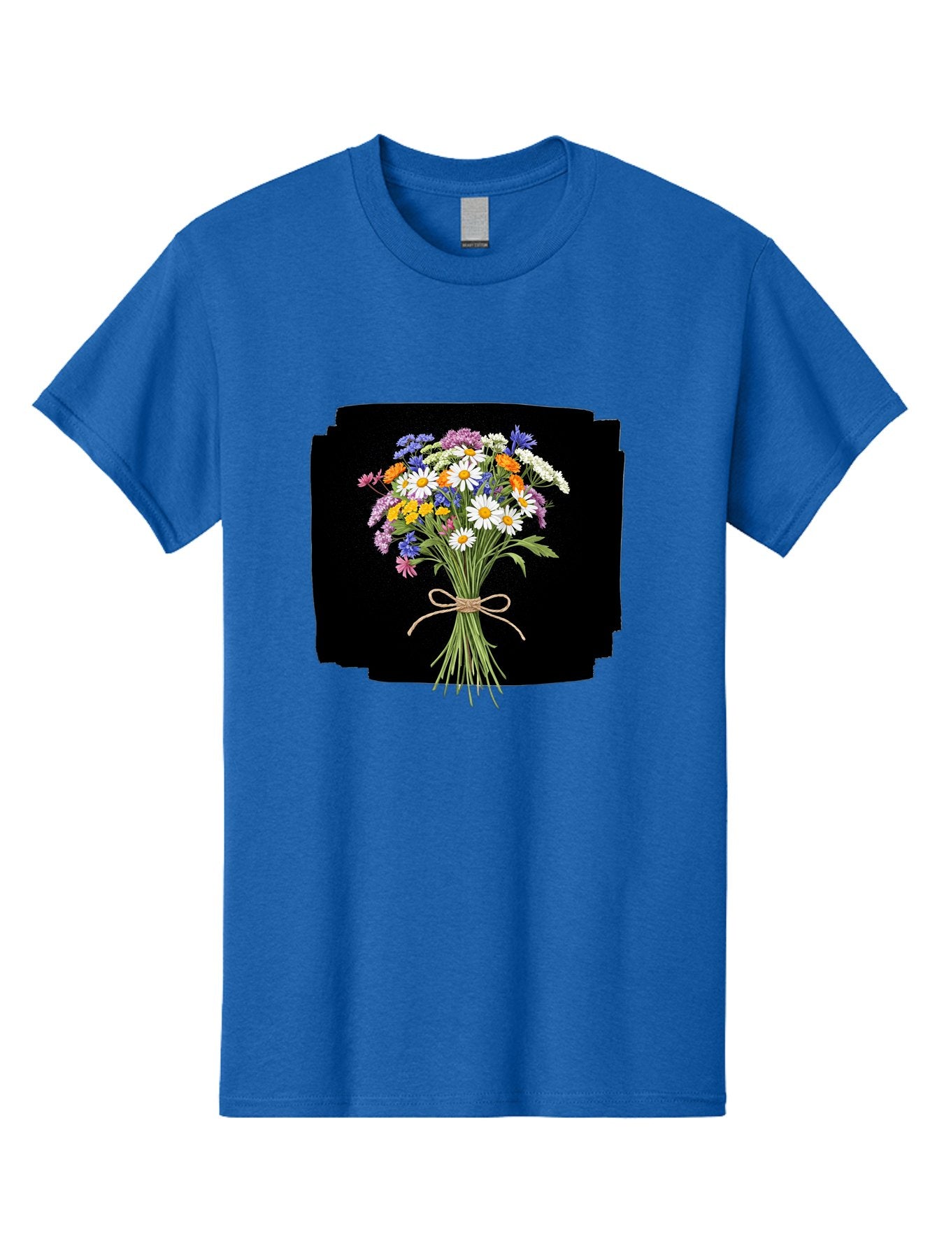 Wildflower-Bouquet-13 Men'S Graphic Tee, 100% Cotton, Comfortable Casual Summer Wear, Machine Washable, Vintage Camera, Old Camera, Antique Camera, Black Camera, Classic Photography, Photography Equipment, Nostalgic Device, Film Camera, Baf653 14