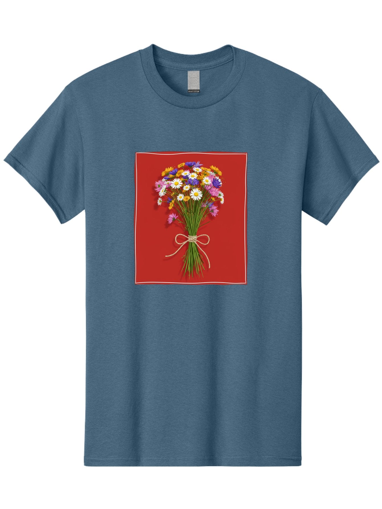 Wildflower-Bouquet-14 Men'S Graphic Tee, 100% Cotton, Comfortable Casual Summer Wear, Machine Washable, Vintage Camera, Old Camera, Antique Camera, Black Camera, Classic Photography, Photography Equipment, Nostalgic Device, Film Camera, Baf654 10