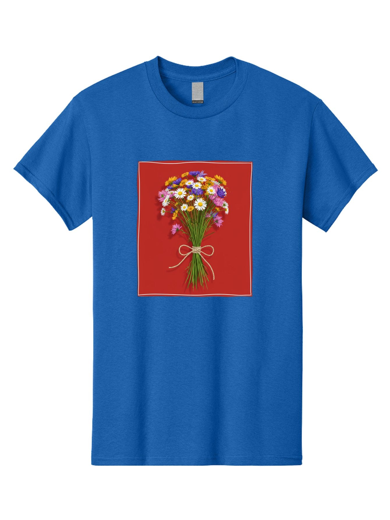 Wildflower-Bouquet-14 Men'S Graphic Tee, 100% Cotton, Comfortable Casual Summer Wear, Machine Washable, Vintage Camera, Old Camera, Antique Camera, Black Camera, Classic Photography, Photography Equipment, Nostalgic Device, Film Camera, Baf654 7