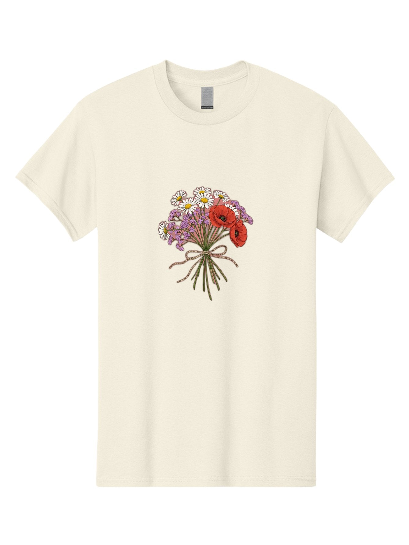 Wildflower-Bouquet-2 Men'S Graphic Tee, 100% Cotton, Comfortable Casual Summer Wear, Machine Washable, Vintage Camera, Old Camera, Antique Camera, Black Camera, Classic Photography, Photography Equipment, Nostalgic Device, Film Camera, Baf655 3
