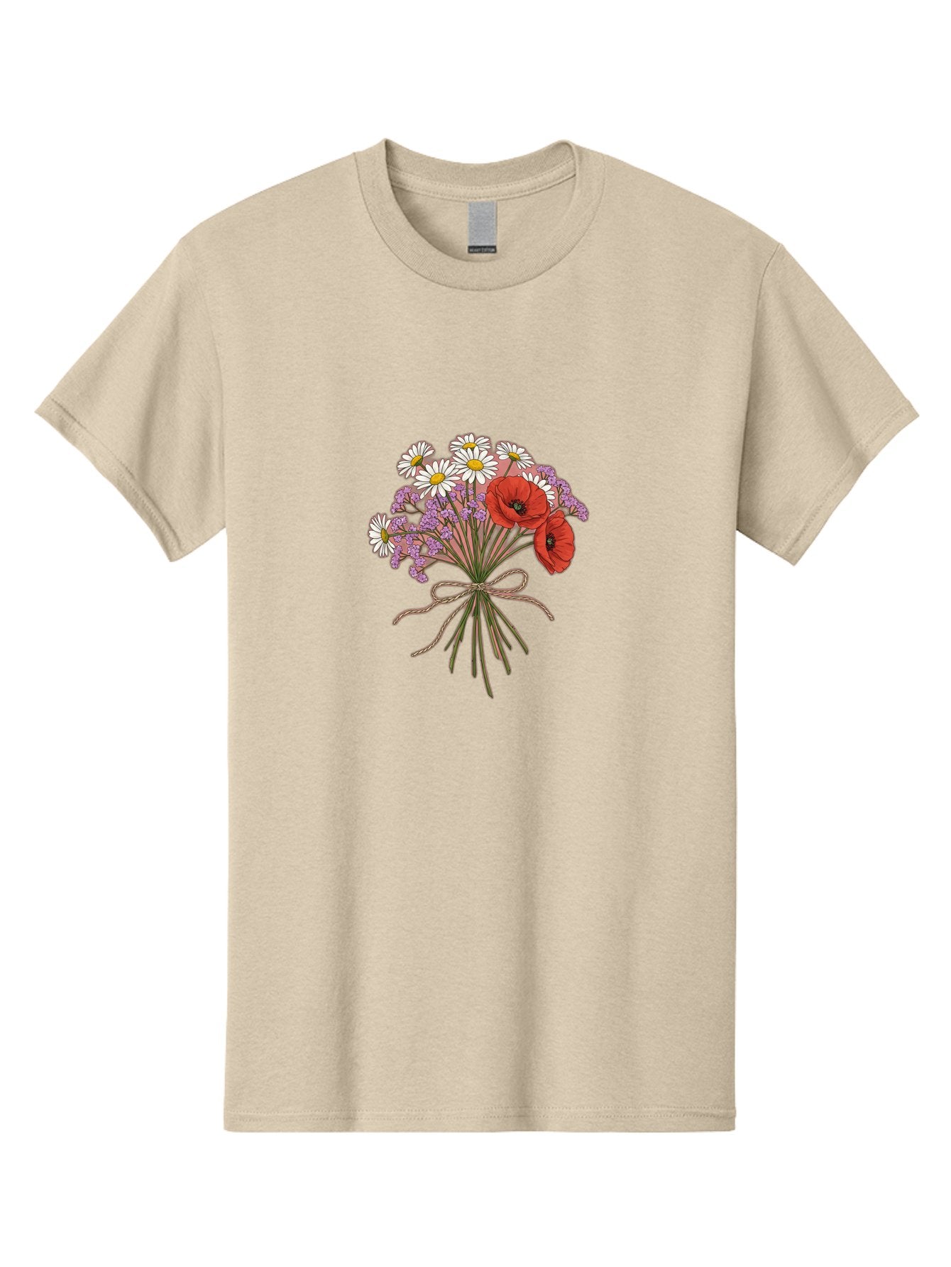 Wildflower-Bouquet-2 Men'S Graphic Tee, 100% Cotton, Comfortable Casual Summer Wear, Machine Washable, Vintage Camera, Old Camera, Antique Camera, Black Camera, Classic Photography, Photography Equipment, Nostalgic Device, Film Camera, Baf655 14