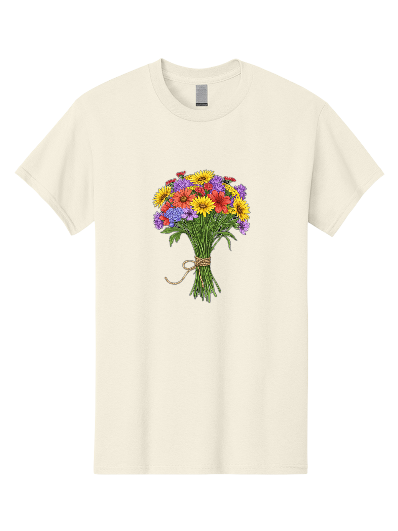 Wildflower-Bouquet-4 Men'S Graphic Tee, 100% Cotton, Comfortable Casual Summer Wear, Machine Washable, Vintage Camera, Old Camera, Antique Camera, Black Camera, Classic Photography, Photography Equipment, Nostalgic Device, Film Camera, Baf657 29