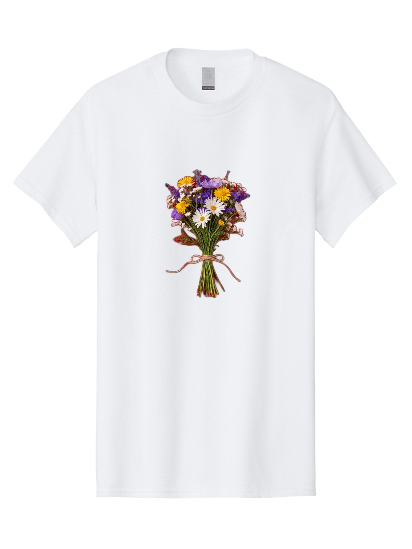 Wildflower-Bouquet-5 Men'S Graphic Tee, 100% Cotton, Comfortable Casual Summer Wear, Machine Washable, Vintage Camera, Old Camera, Antique Camera, Black Camera, Classic Photography, Photography Equipment, Nostalgic Device, Film Camera, Baf658 9