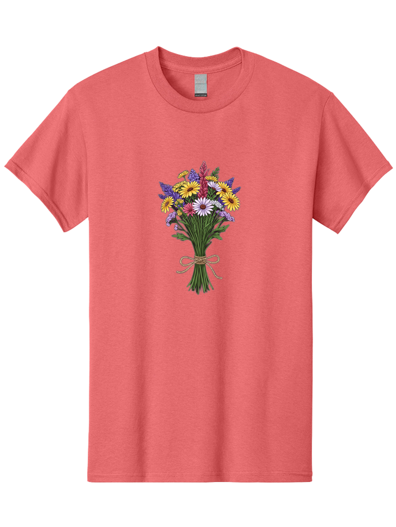Wildflower-Bouquet-6 Men'S Graphic Tee, 100% Cotton, Comfortable Casual Summer Wear, Machine Washable, Vintage Camera, Old Camera, Antique Camera, Black Camera, Classic Photography, Photography Equipment, Nostalgic Device, Film Camera, Baf659 13