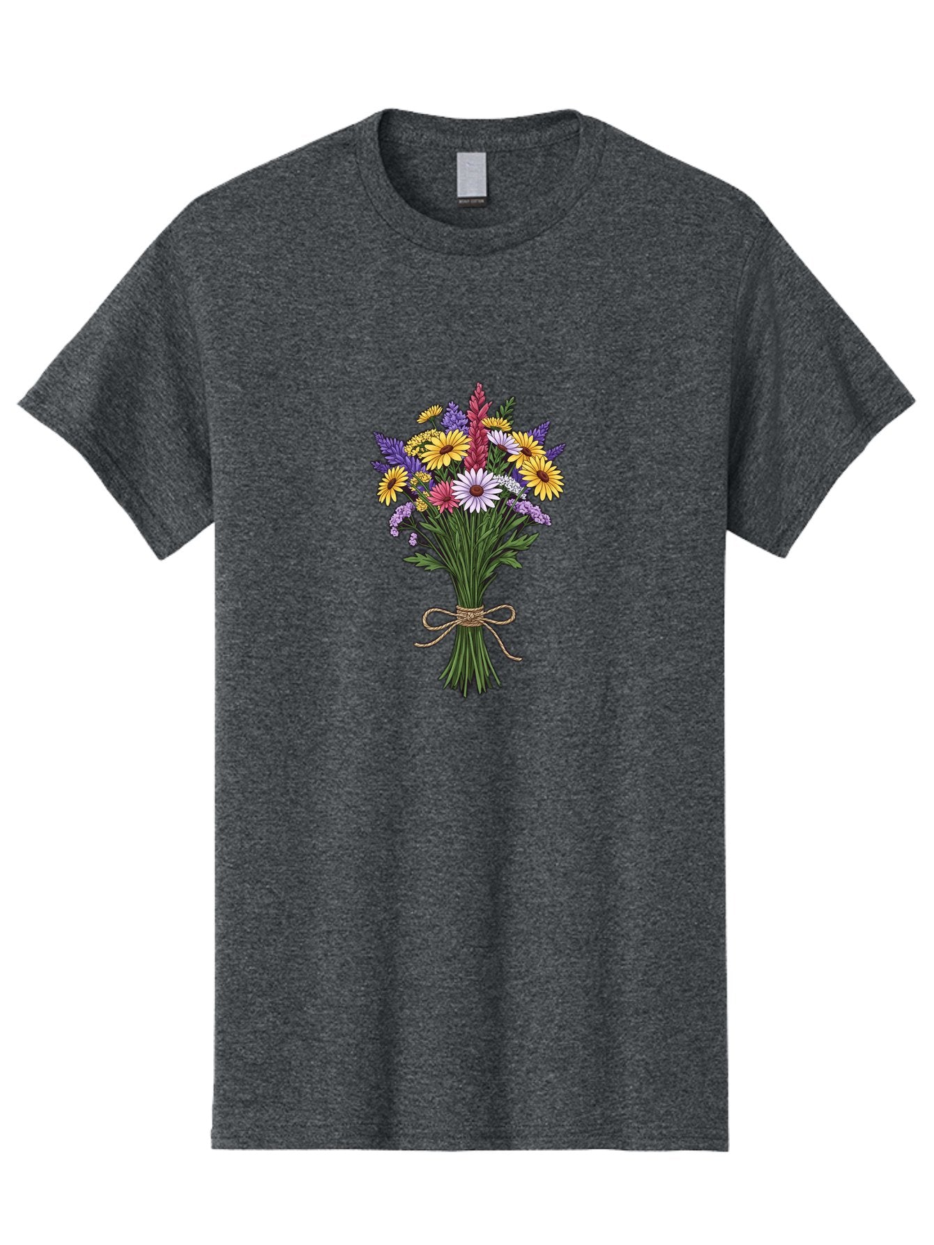 Wildflower-Bouquet-6 Men'S Graphic Tee, 100% Cotton, Comfortable Casual Summer Wear, Machine Washable, Vintage Camera, Old Camera, Antique Camera, Black Camera, Classic Photography, Photography Equipment, Nostalgic Device, Film Camera, Baf659 8
