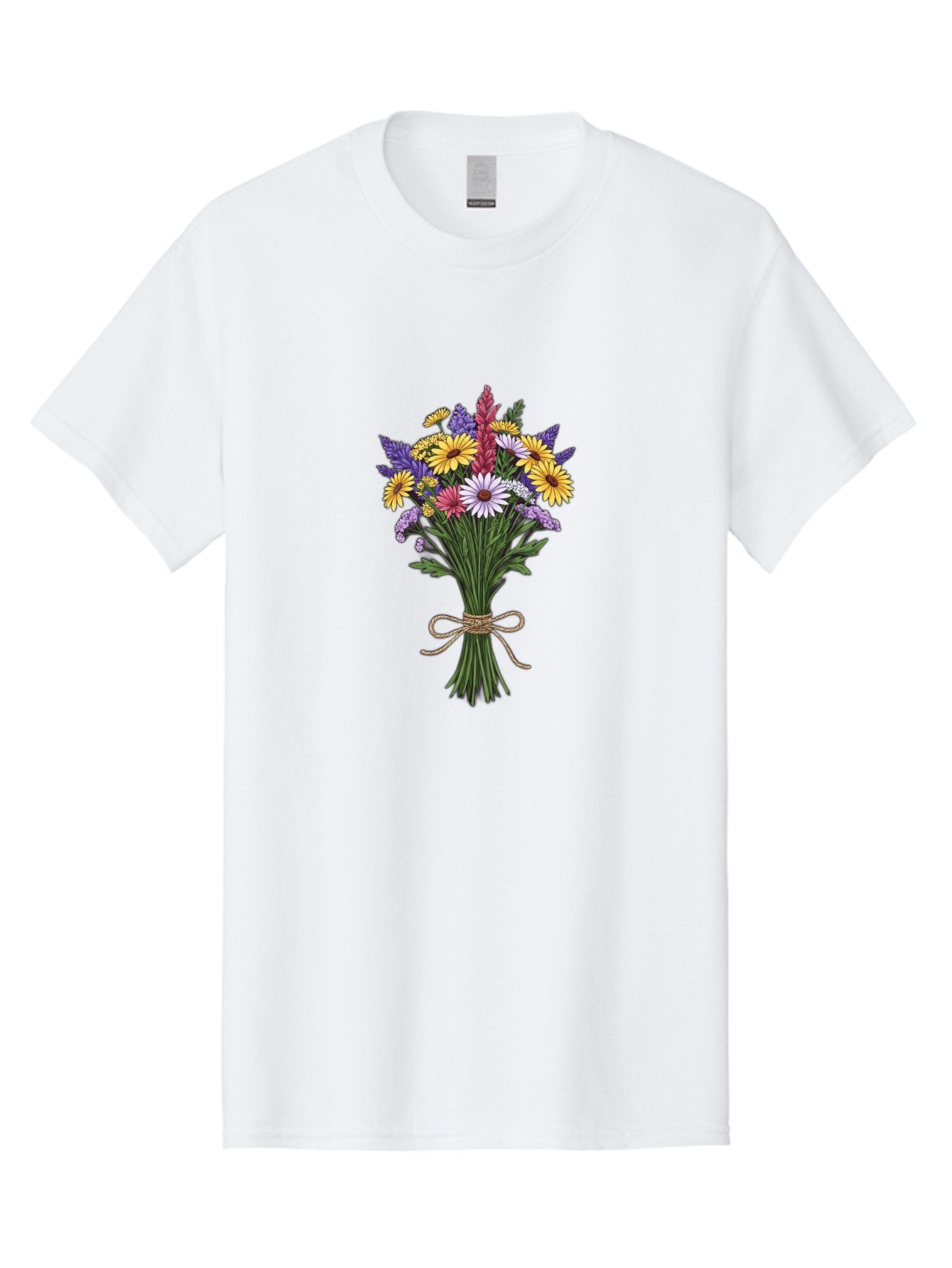Wildflower-Bouquet-6 Men'S Graphic Tee, 100% Cotton, Comfortable Casual Summer Wear, Machine Washable, Vintage Camera, Old Camera, Antique Camera, Black Camera, Classic Photography, Photography Equipment, Nostalgic Device, Film Camera, Baf659 9