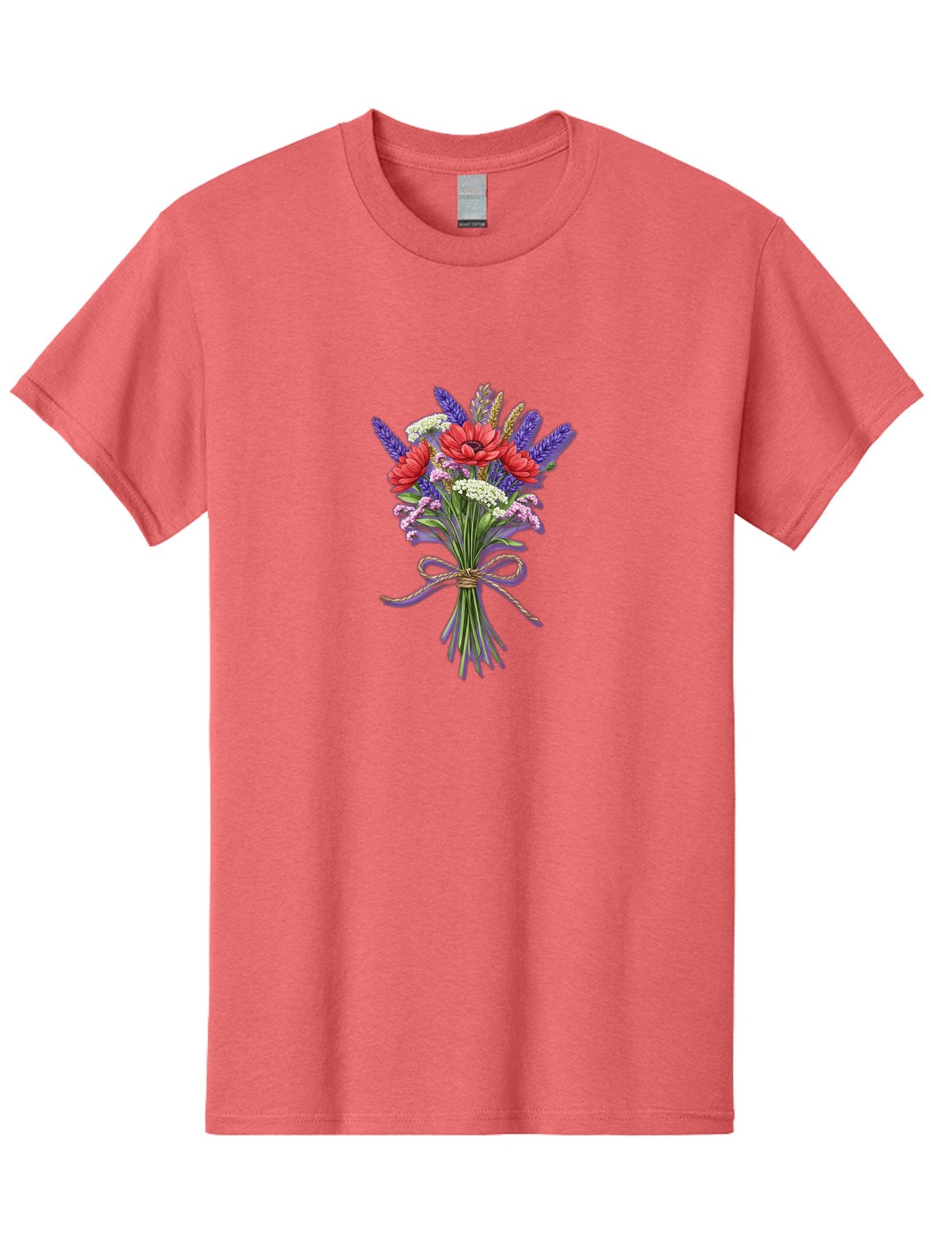 Wildflower-Bouquet-8 Men'S Graphic Tee, 100% Cotton, Comfortable Casual Summer Wear, Machine Washable, Vintage Camera, Old Camera, Antique Camera, Black Camera, Classic Photography, Photography Equipment, Nostalgic Device, Film Camera, Baf661 14