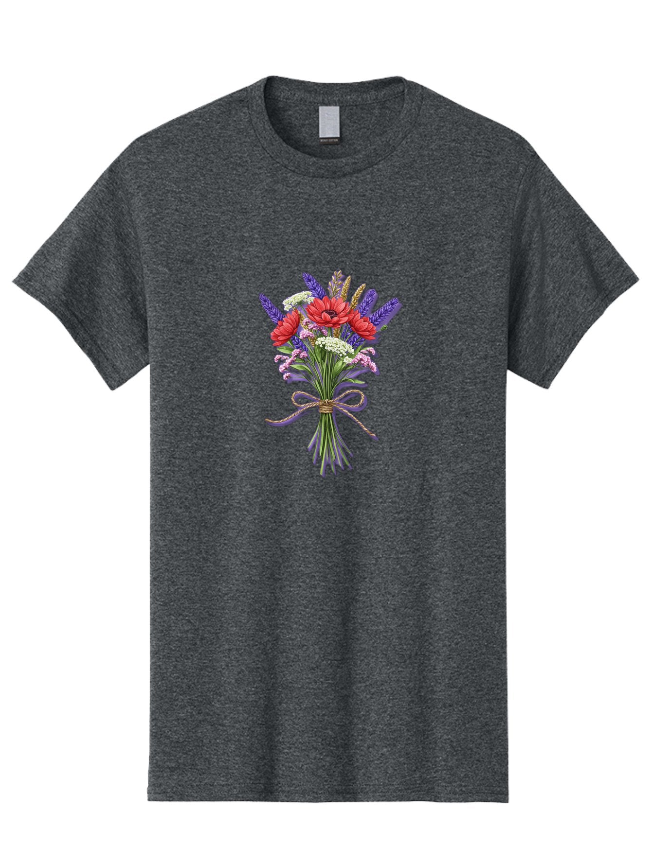 Wildflower-Bouquet-8 Men'S Graphic Tee, 100% Cotton, Comfortable Casual Summer Wear, Machine Washable, Vintage Camera, Old Camera, Antique Camera, Black Camera, Classic Photography, Photography Equipment, Nostalgic Device, Film Camera, Baf661 3
