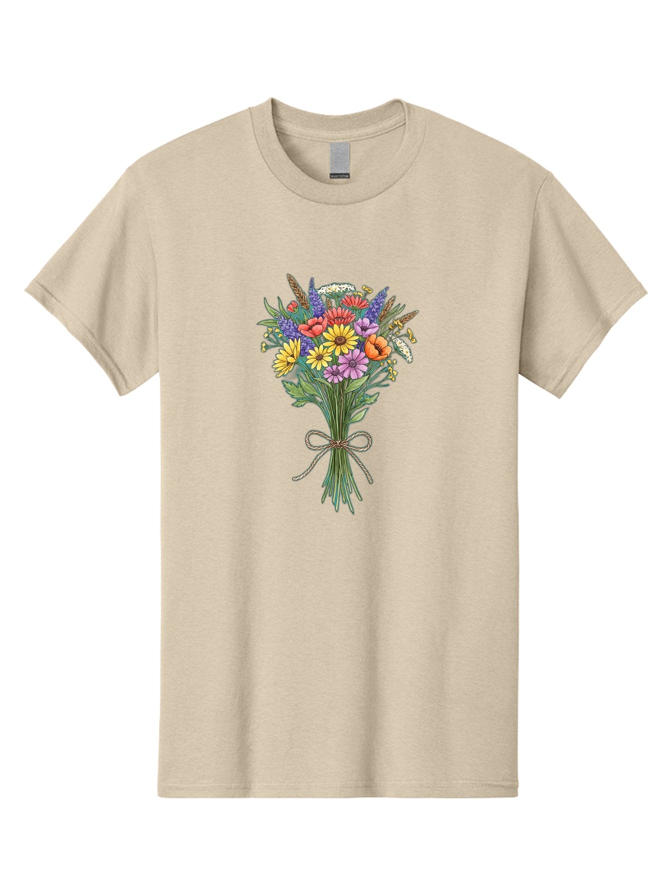 Wildflower-Bouquet-9 Men'S Graphic Tee, 100% Cotton, Comfortable Casual Summer Wear, Machine Washable, Vintage Camera, Old Camera, Antique Camera, Black Camera, Classic Photography, Photography Equipment, Nostalgic Device, Film Camera, Baf662 13