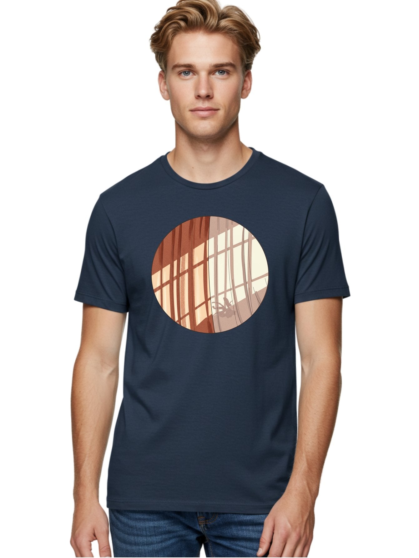 Window-Curtain-Shadows Men'S Graphic Tee, 100% Cotton, Comfortable Casual Summer Wear, Machine Washable, Vintage Camera, Old Camera, Antique Camera, Black Camera, Classic Photography, Photography Equipment, Nostalgic Device, Film Camera, Baf664 18