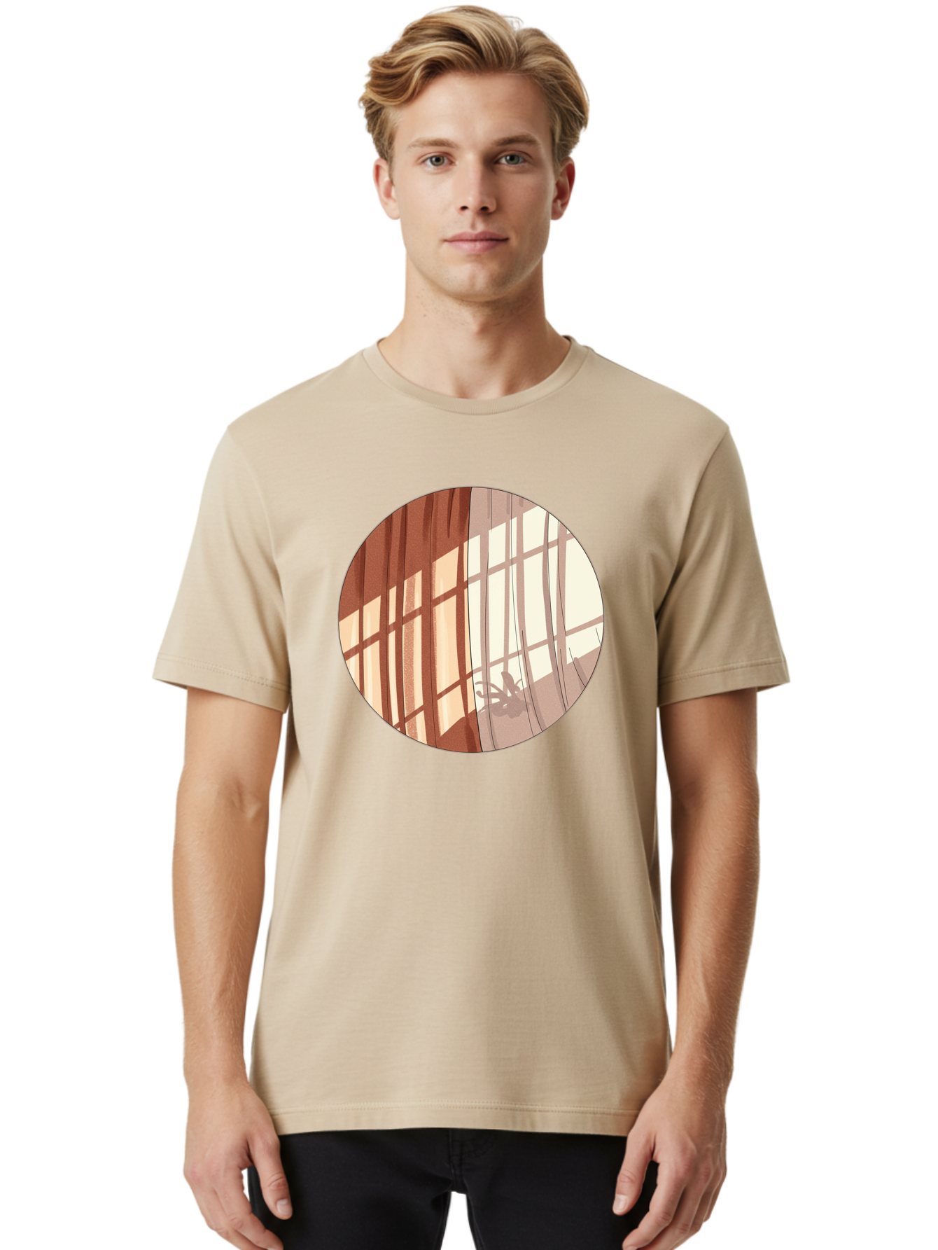 Window-Curtain-Shadows Men'S Graphic Tee, 100% Cotton, Comfortable Casual Summer Wear, Machine Washable, Vintage Camera, Old Camera, Antique Camera, Black Camera, Classic Photography, Photography Equipment, Nostalgic Device, Film Camera, Baf664 28
