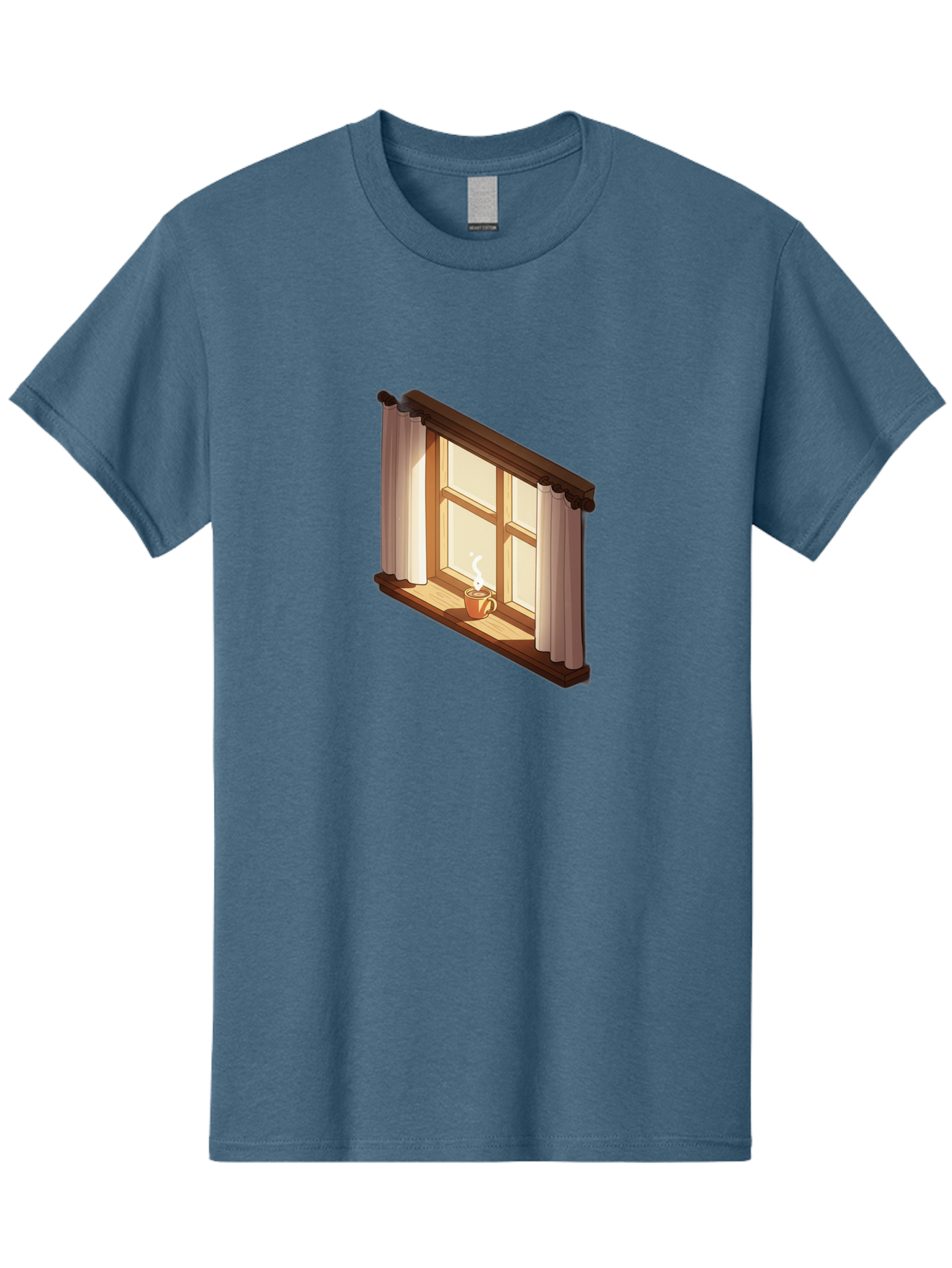 Window-With-Coffee-Cup Men'S Graphic Tee, 100% Cotton, Comfortable Casual Summer Wear, Machine Washable, Vintage Camera, Old Camera, Antique Camera, Black Camera, Classic Photography, Photography Equipment, Nostalgic Device, Film Camera, Baf665 11