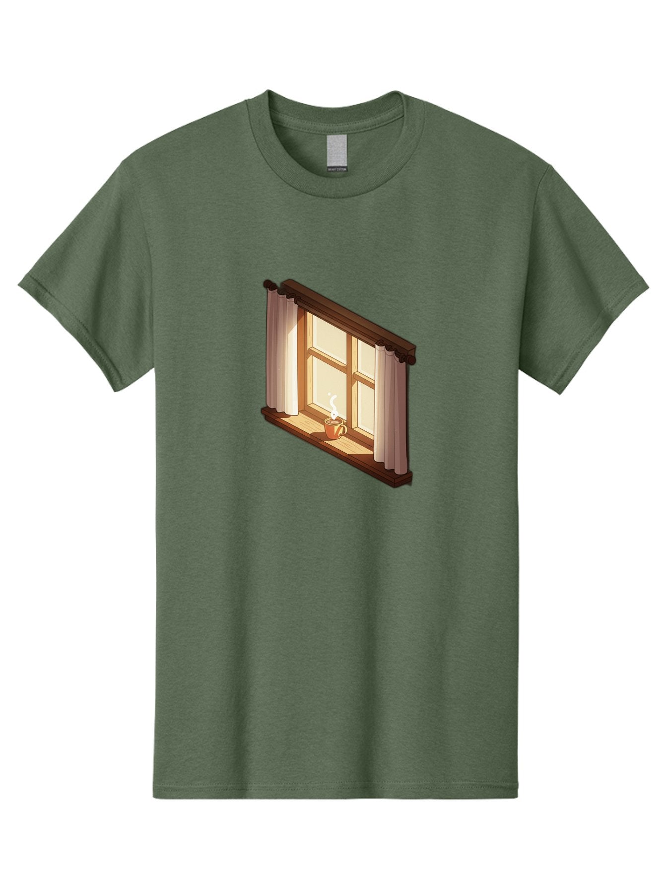 Window-With-Coffee-Cup Men'S Graphic Tee, 100% Cotton, Comfortable Casual Summer Wear, Machine Washable, Vintage Camera, Old Camera, Antique Camera, Black Camera, Classic Photography, Photography Equipment, Nostalgic Device, Film Camera, Baf665 14