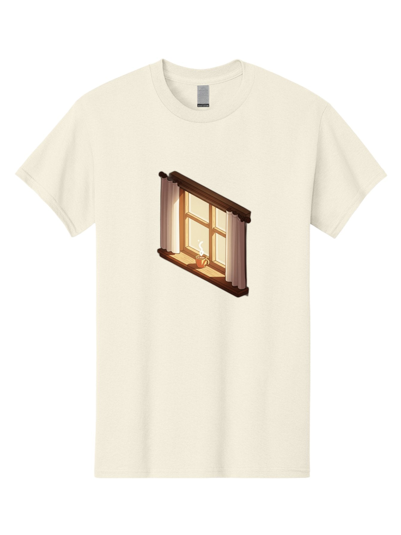 Window-With-Coffee-Cup Men'S Graphic Tee, 100% Cotton, Comfortable Casual Summer Wear, Machine Washable, Vintage Camera, Old Camera, Antique Camera, Black Camera, Classic Photography, Photography Equipment, Nostalgic Device, Film Camera, Baf665 5