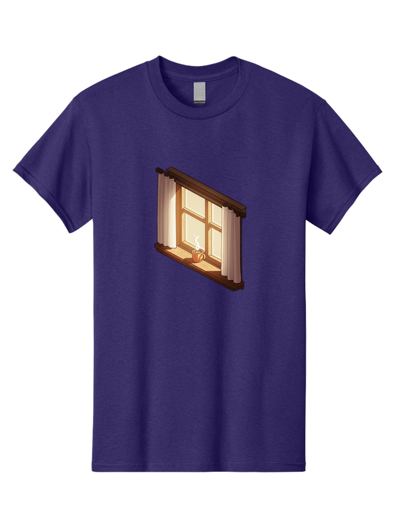 Window-With-Coffee-Cup Men'S Graphic Tee, 100% Cotton, Comfortable Casual Summer Wear, Machine Washable, Vintage Camera, Old Camera, Antique Camera, Black Camera, Classic Photography, Photography Equipment, Nostalgic Device, Film Camera, Baf665 4