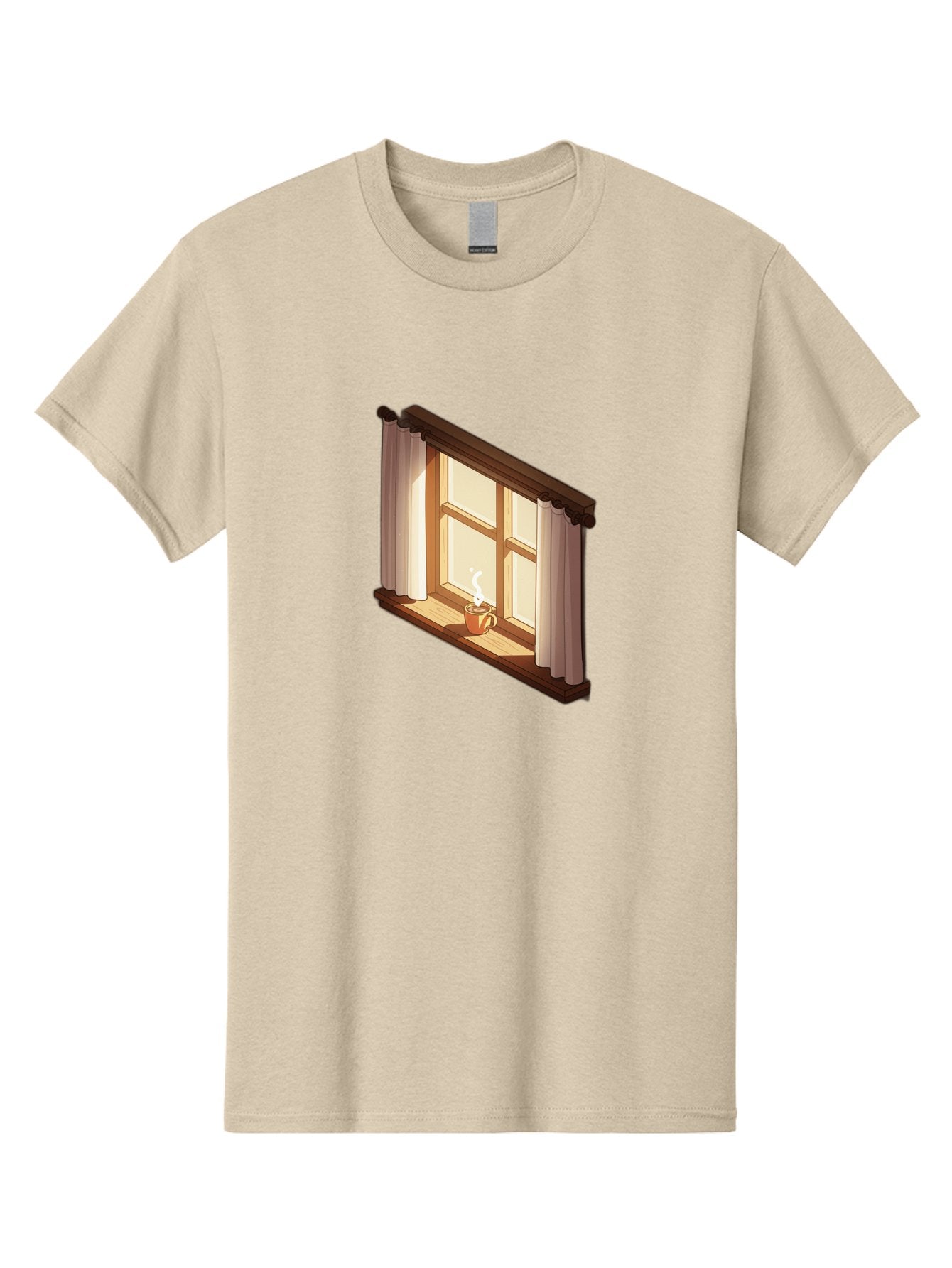 Window-With-Coffee-Cup Men'S Graphic Tee, 100% Cotton, Comfortable Casual Summer Wear, Machine Washable, Vintage Camera, Old Camera, Antique Camera, Black Camera, Classic Photography, Photography Equipment, Nostalgic Device, Film Camera, Baf665 9