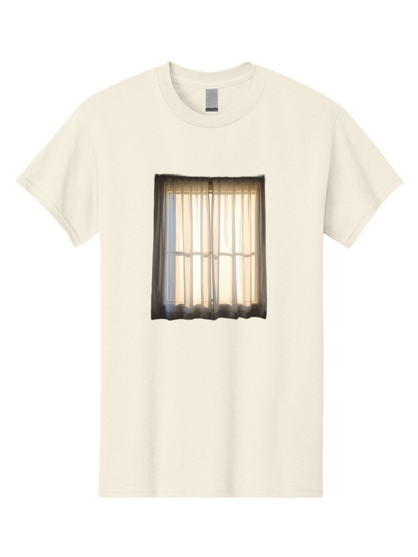 Window-With-Curtains-1 Men'S Graphic Tee, 100% Cotton, Comfortable Casual Summer Wear, Machine Washable, Vintage Camera, Old Camera, Antique Camera, Black Camera, Classic Photography, Photography Equipment, Nostalgic Device, Film Camera, Baf666 13