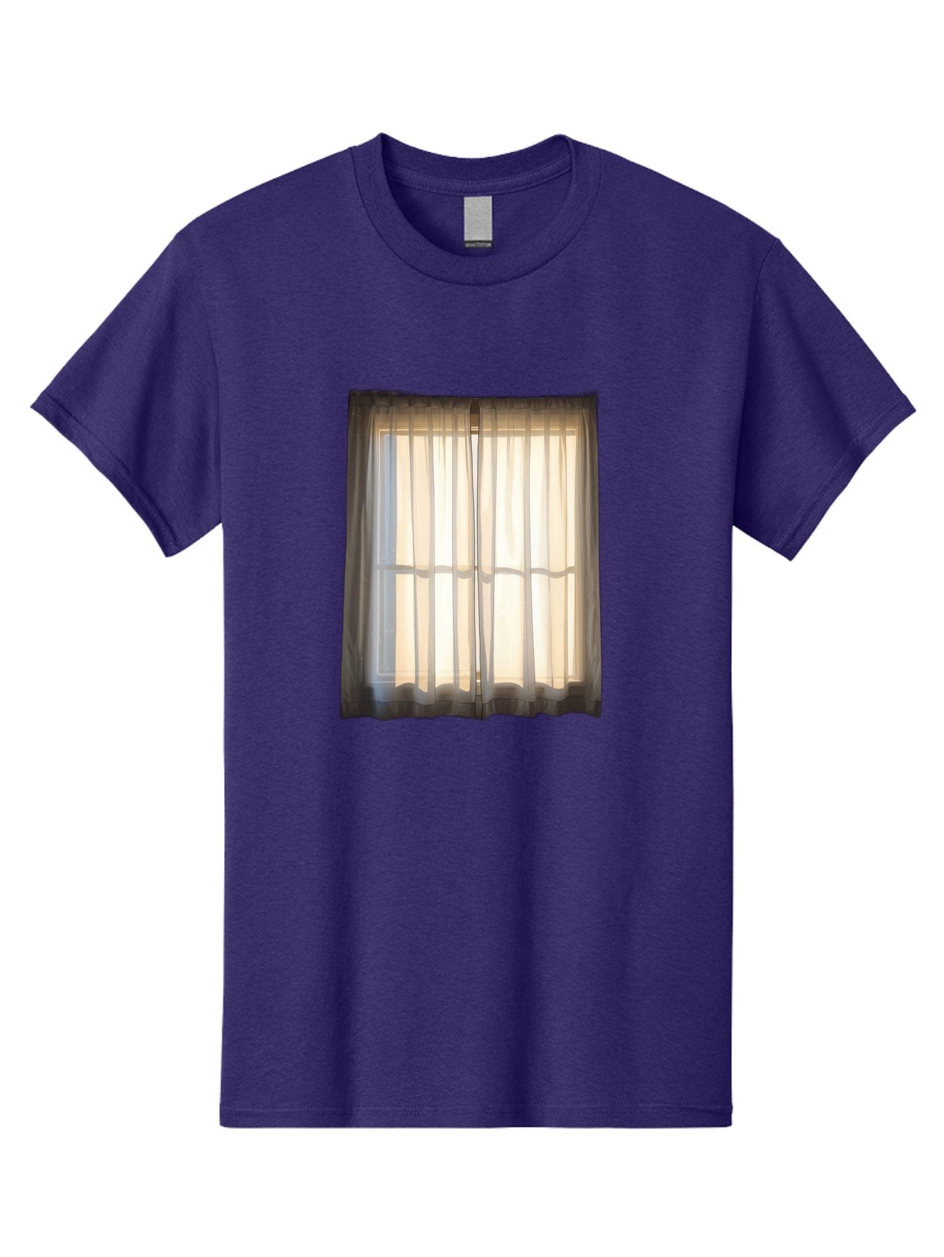 Window-With-Curtains-1 Men'S Graphic Tee, 100% Cotton, Comfortable Casual Summer Wear, Machine Washable, Vintage Camera, Old Camera, Antique Camera, Black Camera, Classic Photography, Photography Equipment, Nostalgic Device, Film Camera, Baf666 5