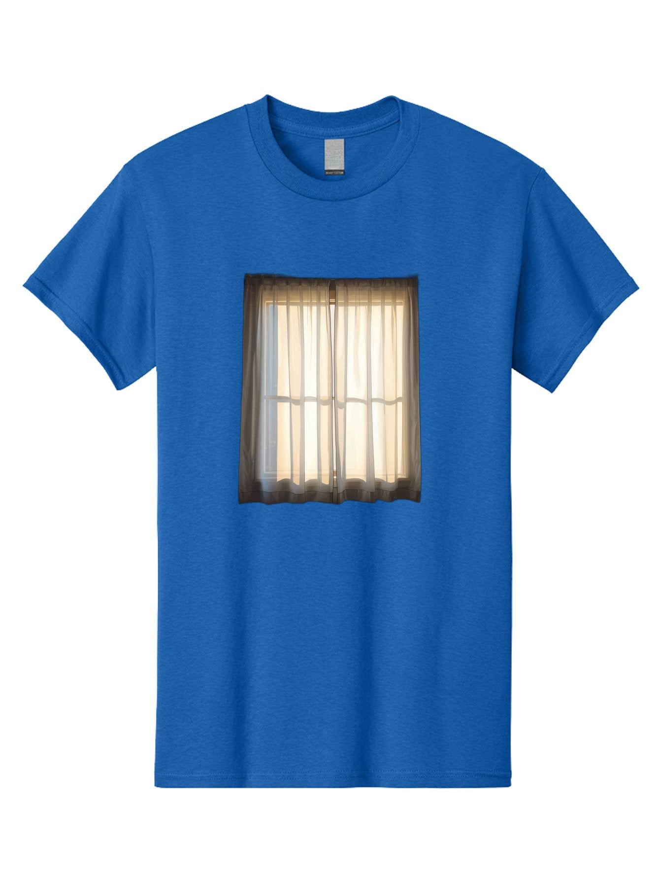 Window-With-Curtains-1 Men'S Graphic Tee, 100% Cotton, Comfortable Casual Summer Wear, Machine Washable, Vintage Camera, Old Camera, Antique Camera, Black Camera, Classic Photography, Photography Equipment, Nostalgic Device, Film Camera, Baf666 3