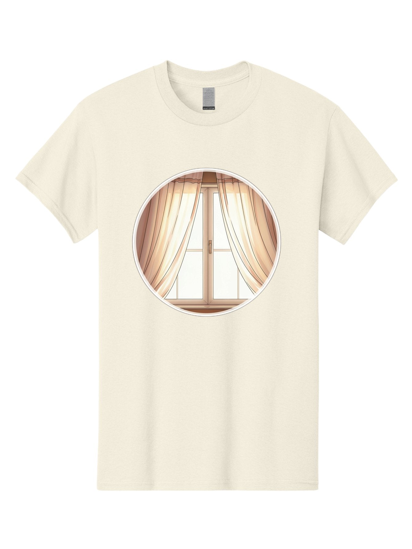 Window-With-Curtains Men'S Graphic Tee, 100% Cotton, Comfortable Casual Summer Wear, Machine Washable, Vintage Camera, Old Camera, Antique Camera, Black Camera, Classic Photography, Photography Equipment, Nostalgic Device, Film Camera, Baf667 4