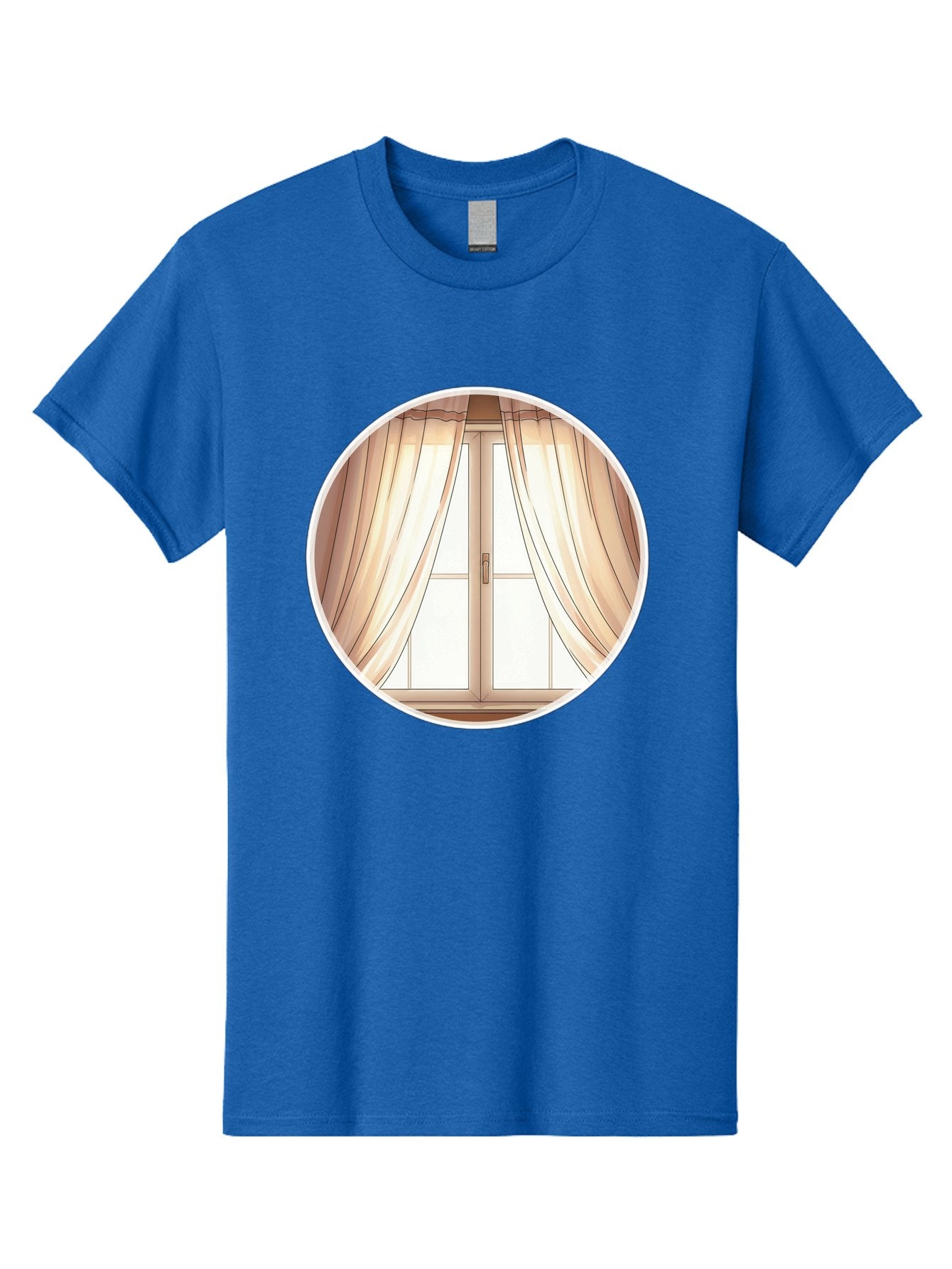 Window-With-Curtains Men'S Graphic Tee, 100% Cotton, Comfortable Casual Summer Wear, Machine Washable, Vintage Camera, Old Camera, Antique Camera, Black Camera, Classic Photography, Photography Equipment, Nostalgic Device, Film Camera, Baf667 9