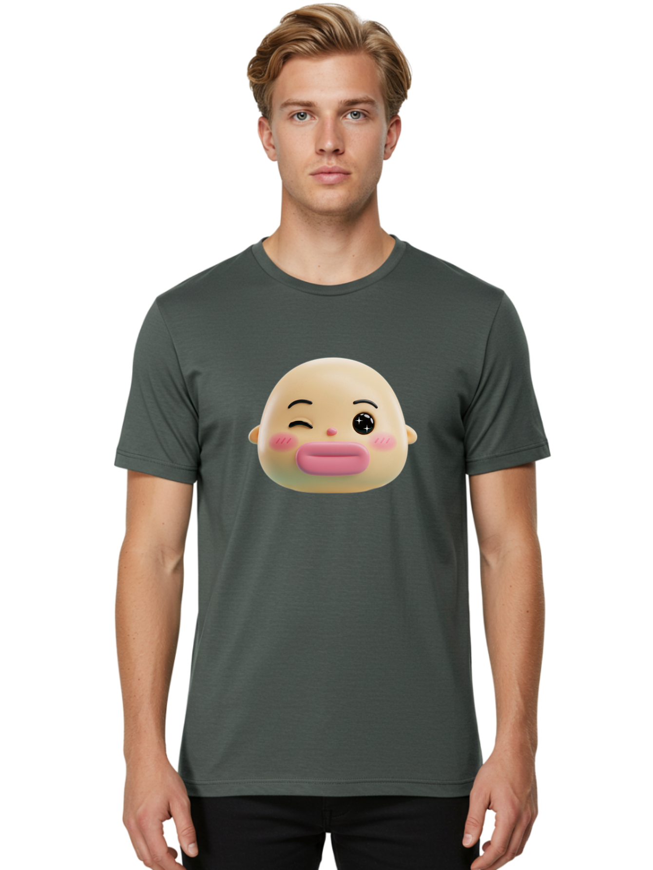 Winking-Baby-Face Men'S Graphic Tee, 100% Cotton, Comfortable Casual Summer Wear, Machine Washable, Vintage Camera, Old Camera, Antique Camera, Black Camera, Classic Photography, Photography Equipment, Nostalgic Device, Film Camera, Camera Art Baf668 12