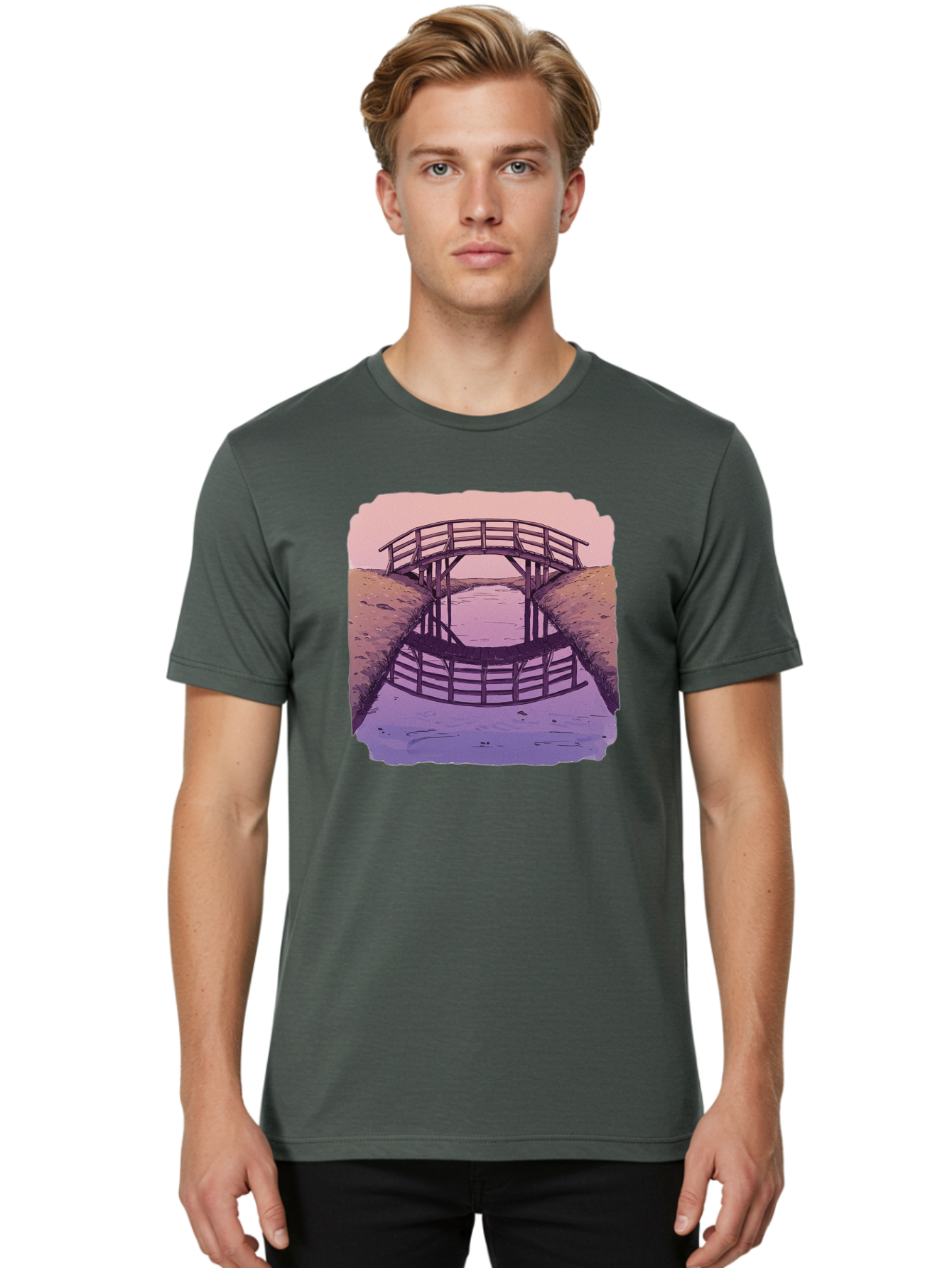 Wooden-Bridge Men'S Graphic Tee, 100% Cotton, Comfortable Casual Summer Wear, Machine Washable, Vintage Camera, Old Camera, Antique Camera, Black Camera, Classic Photography, Photography Equipment, Nostalgic Device, Film Camera, Camera Art Baf672 8
