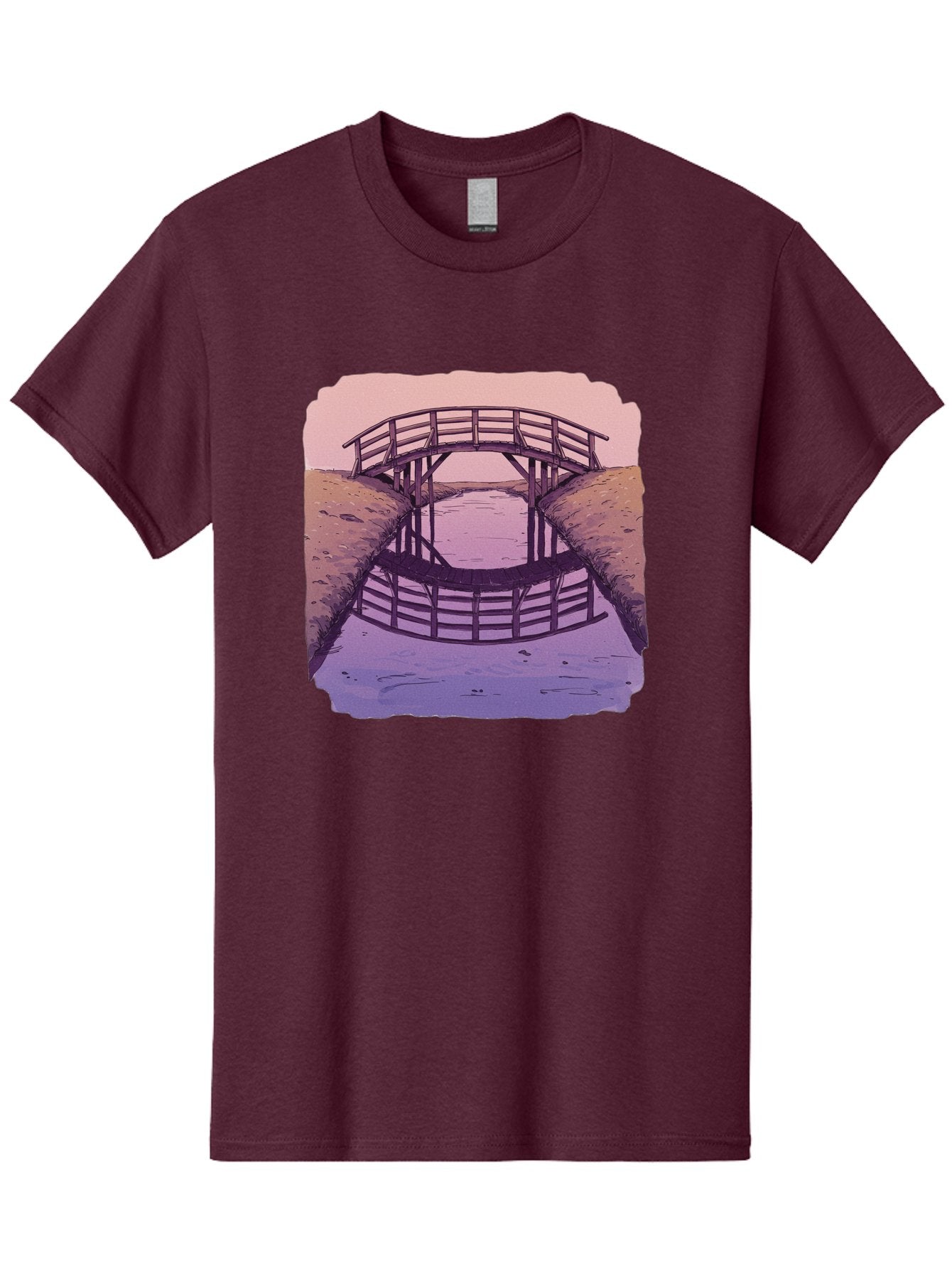 Wooden-Bridge Men'S Graphic Tee, 100% Cotton, Comfortable Casual Summer Wear, Machine Washable, Vintage Camera, Old Camera, Antique Camera, Black Camera, Classic Photography, Photography Equipment, Nostalgic Device, Film Camera, Camera Art Baf672