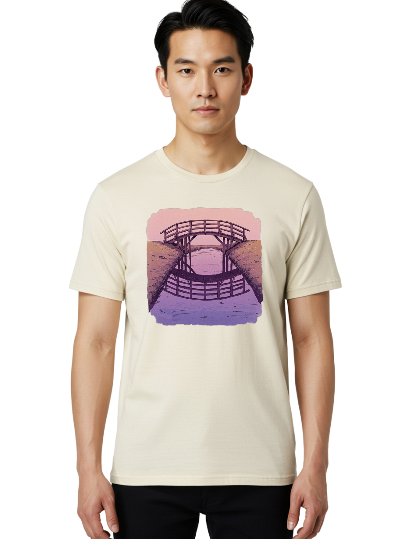 Wooden-Bridge Men'S Graphic Tee, 100% Cotton, Comfortable Casual Summer Wear, Machine Washable, Vintage Camera, Old Camera, Antique Camera, Black Camera, Classic Photography, Photography Equipment, Nostalgic Device, Film Camera, Camera Art Baf672 12