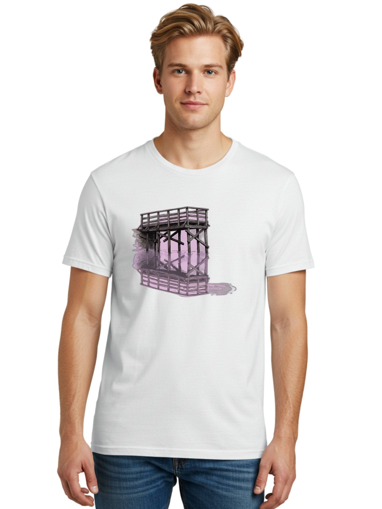 Wooden-Structure Men'S Graphic Tee, 100% Cotton, Comfortable Casual Summer Wear, Machine Washable, Vintage Camera, Old Camera, Antique Camera, Black Camera, Classic Photography, Photography Equipment, Nostalgic Device, Film Camera, Camera Art Baf674 22