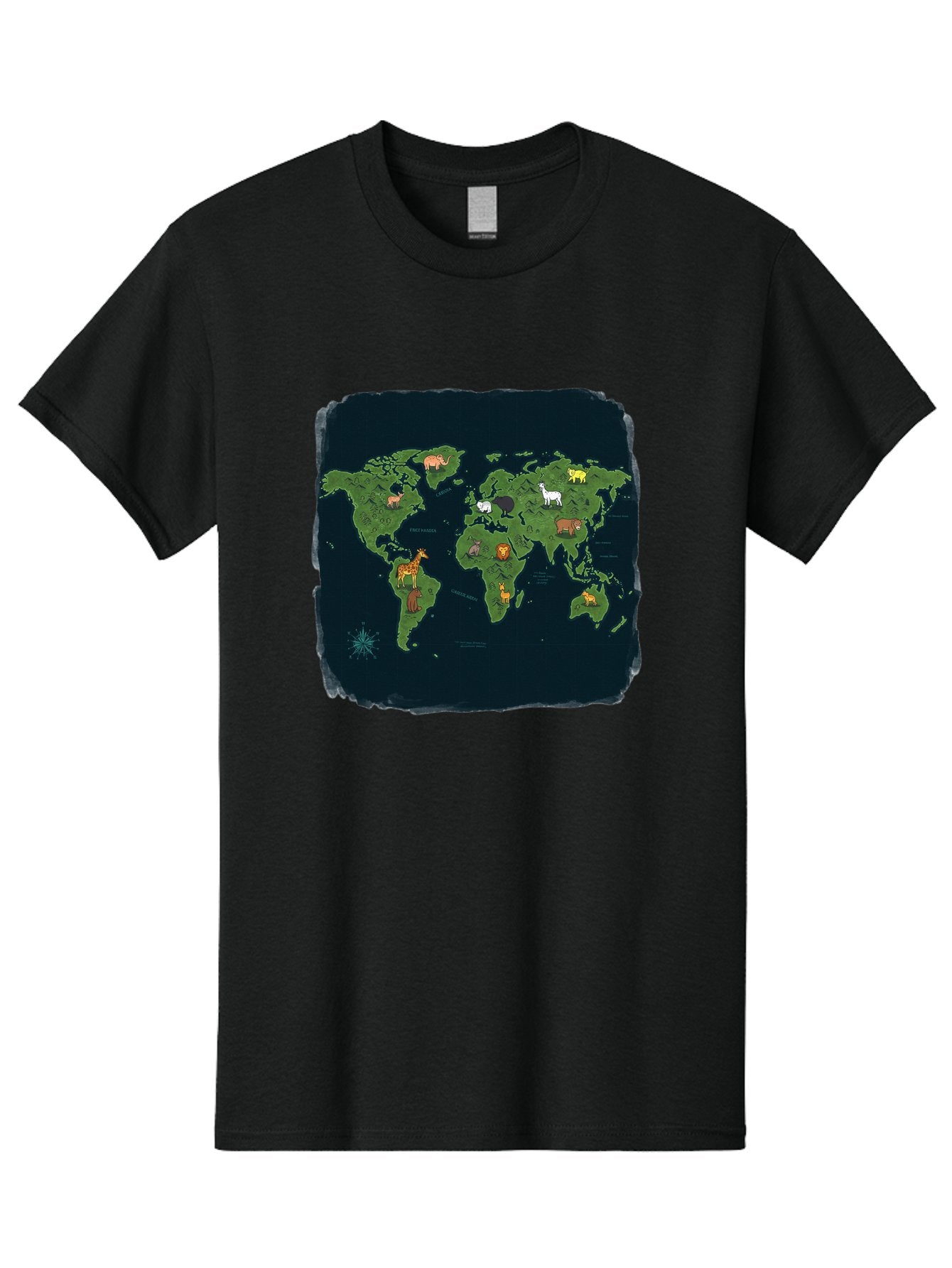 World-Map Men'S Graphic Tee, 100% Cotton, Comfortable Casual Summer Wear, Machine Washable, Vintage Camera, Old Camera, Antique Camera, Black Camera, Classic Photography, Photography Equipment, Nostalgic Device, Film Camera, Camera Art Baf677 5