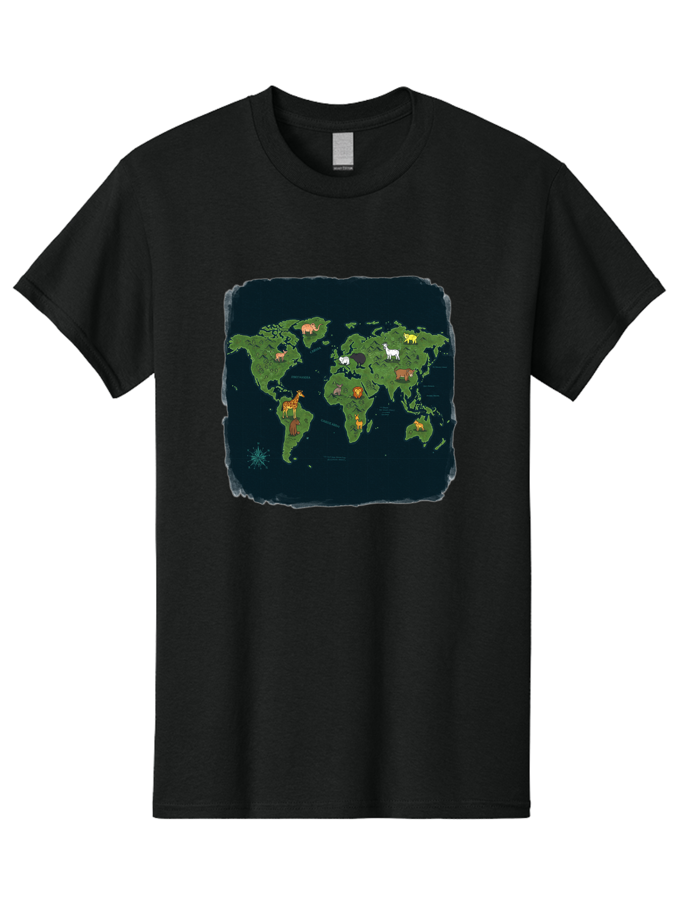 World-Map Men'S Graphic Tee, 100% Cotton, Comfortable Casual Summer Wear, Machine Washable, Vintage Camera, Old Camera, Antique Camera, Black Camera, Classic Photography, Photography Equipment, Nostalgic Device, Film Camera, Camera Art Baf677 15
