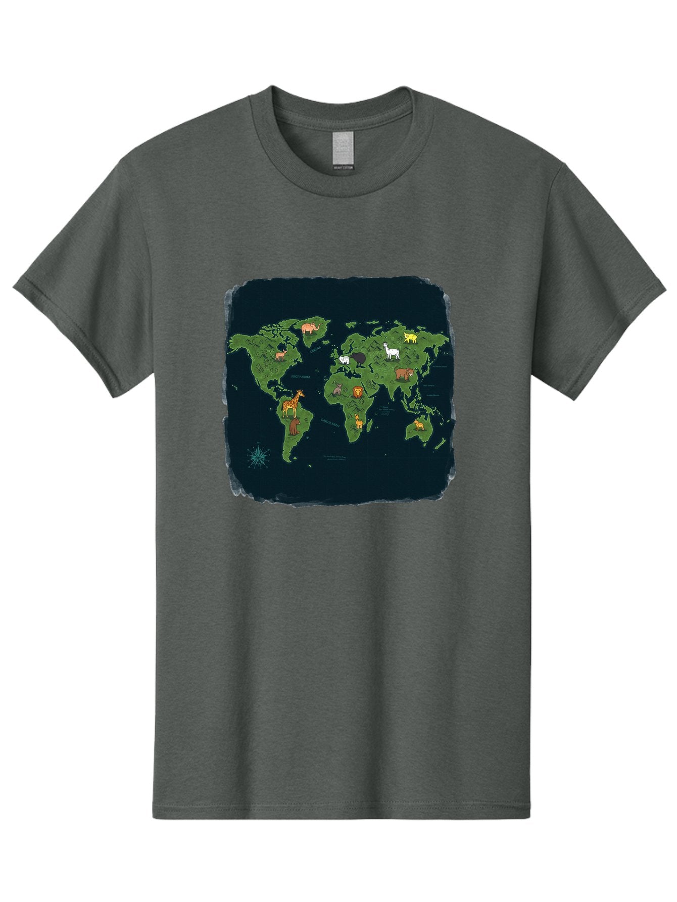 World-Map Men'S Graphic Tee, 100% Cotton, Comfortable Casual Summer Wear, Machine Washable, Vintage Camera, Old Camera, Antique Camera, Black Camera, Classic Photography, Photography Equipment, Nostalgic Device, Film Camera, Camera Art Baf677 6
