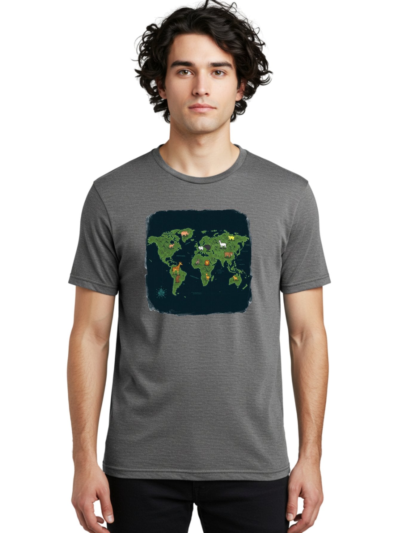 World-Map Men'S Graphic Tee, 100% Cotton, Comfortable Casual Summer Wear, Machine Washable, Vintage Camera, Old Camera, Antique Camera, Black Camera, Classic Photography, Photography Equipment, Nostalgic Device, Film Camera, Camera Art Baf677 28