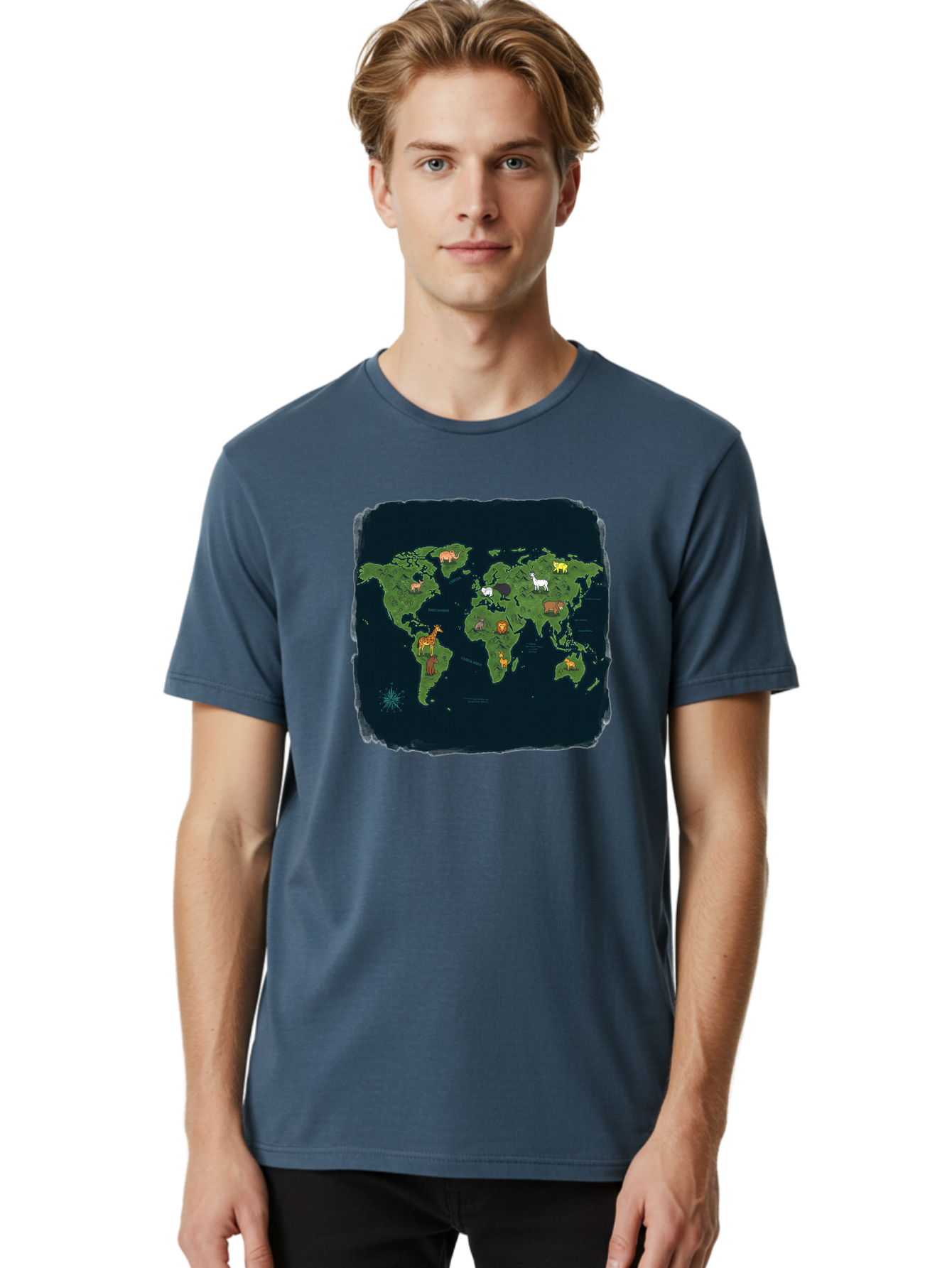 World-Map Men'S Graphic Tee, 100% Cotton, Comfortable Casual Summer Wear, Machine Washable, Vintage Camera, Old Camera, Antique Camera, Black Camera, Classic Photography, Photography Equipment, Nostalgic Device, Film Camera, Camera Art Baf677 10