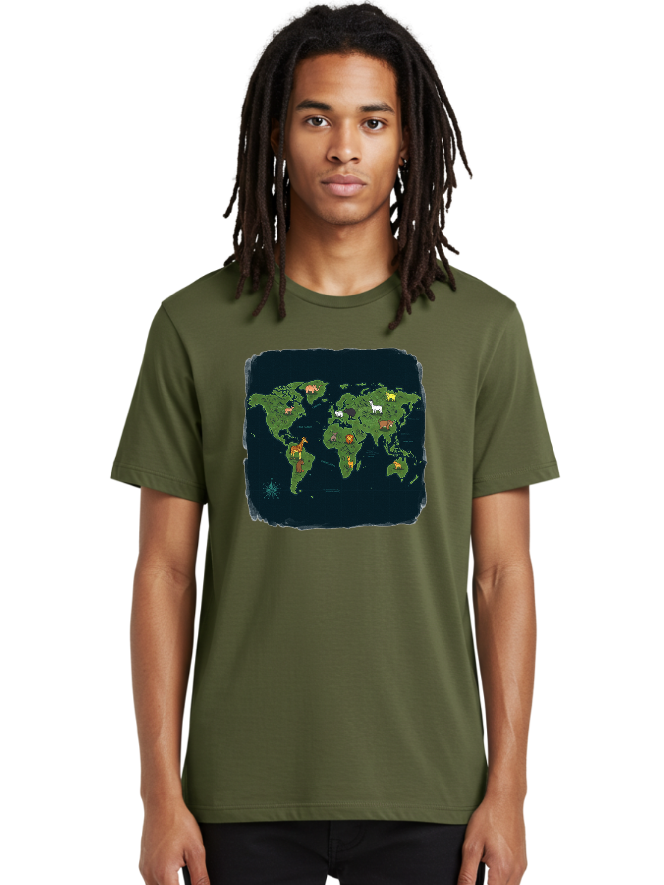 World-Map Men'S Graphic Tee, 100% Cotton, Comfortable Casual Summer Wear, Machine Washable, Vintage Camera, Old Camera, Antique Camera, Black Camera, Classic Photography, Photography Equipment, Nostalgic Device, Film Camera, Camera Art Baf677 24